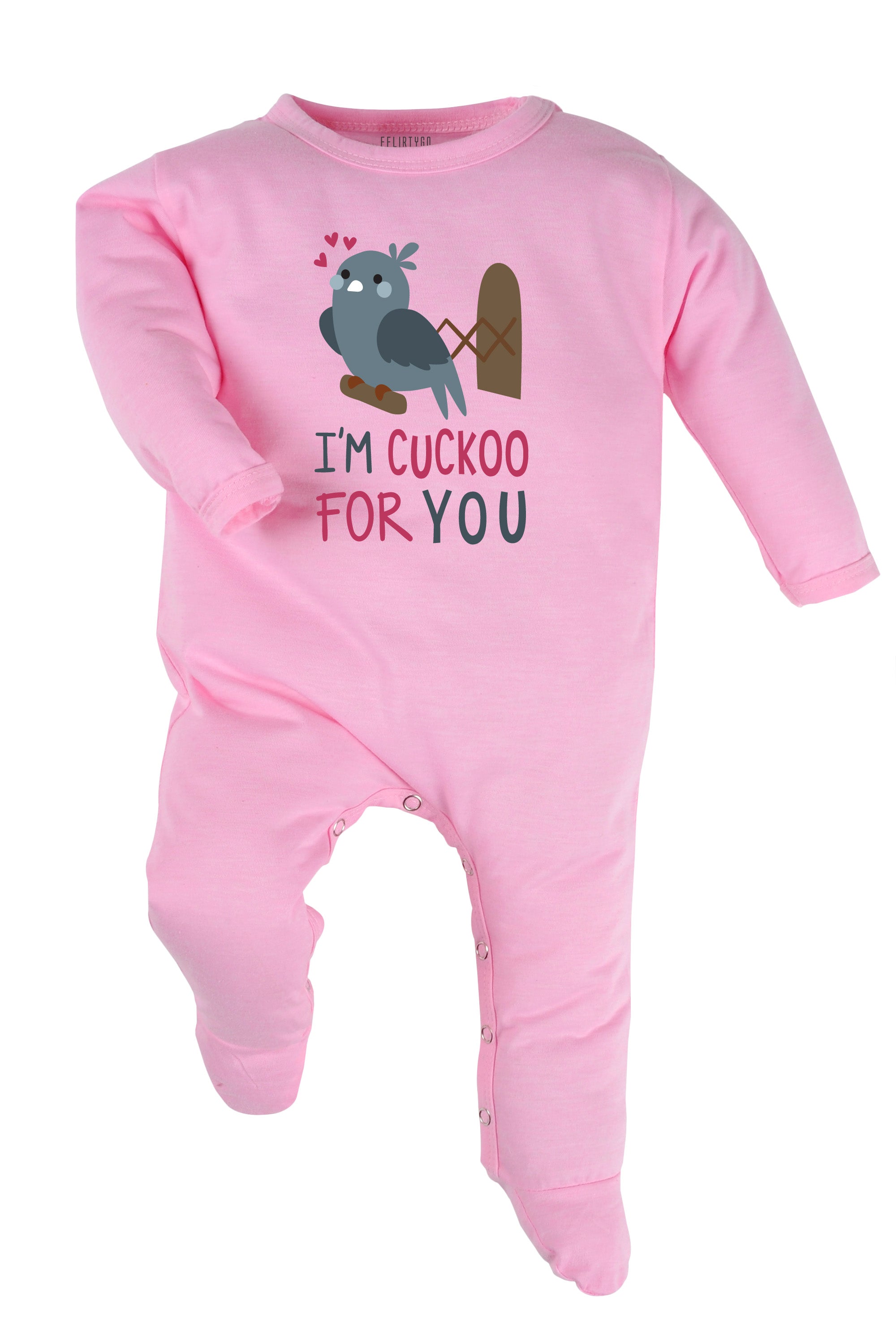 I'm Cuckoo For You Baby Romper | Onesies