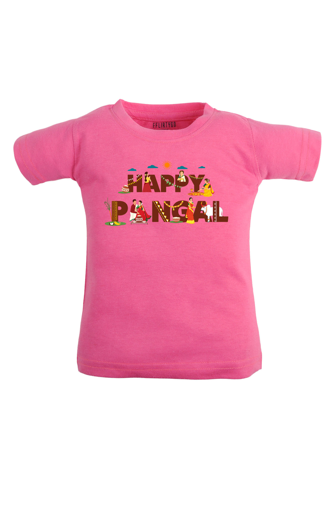 Happy pongal Rituals Kids T Shirt