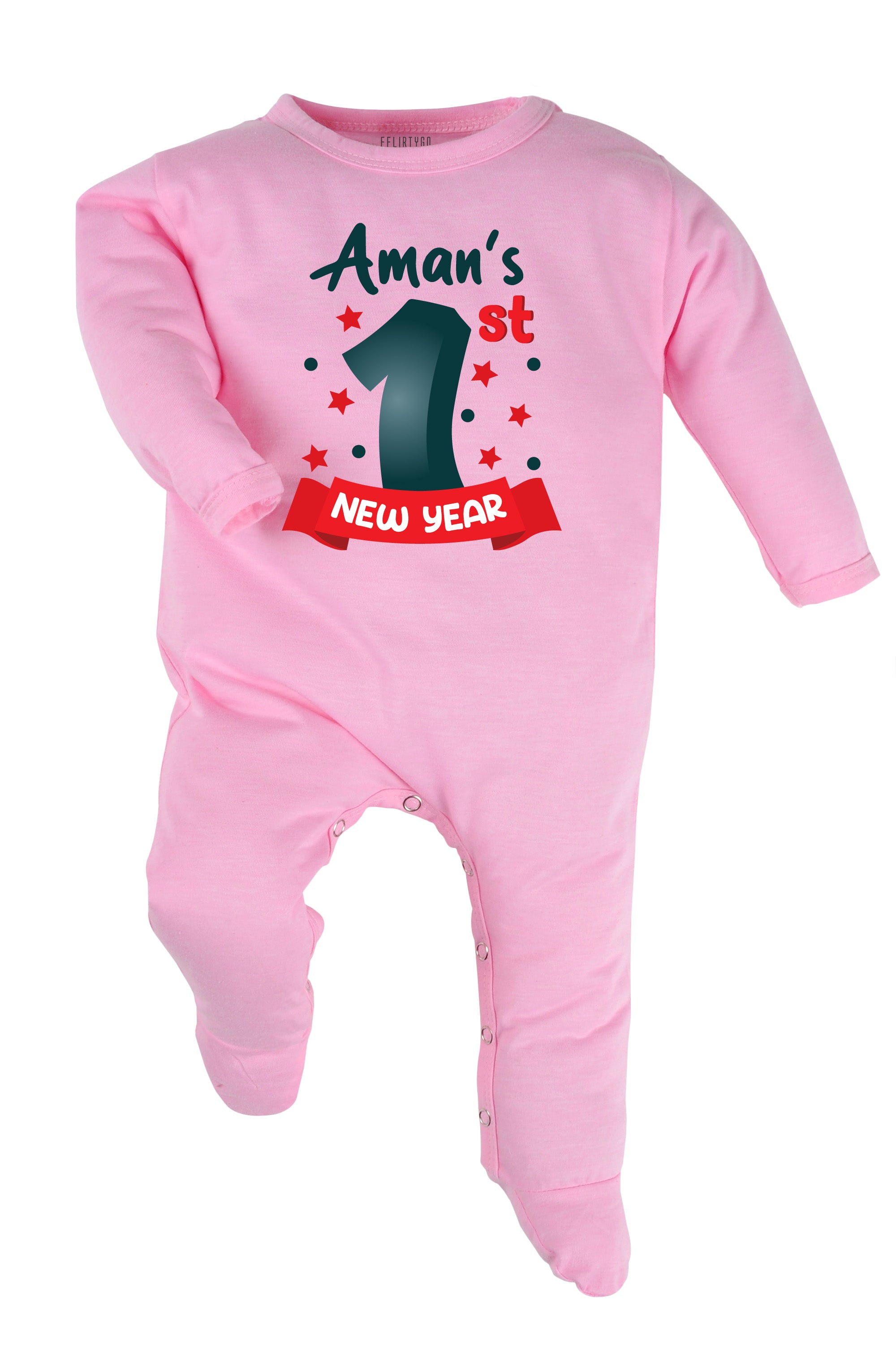 My 1st New Year Baby Romper | Onesies w/ Custom Name