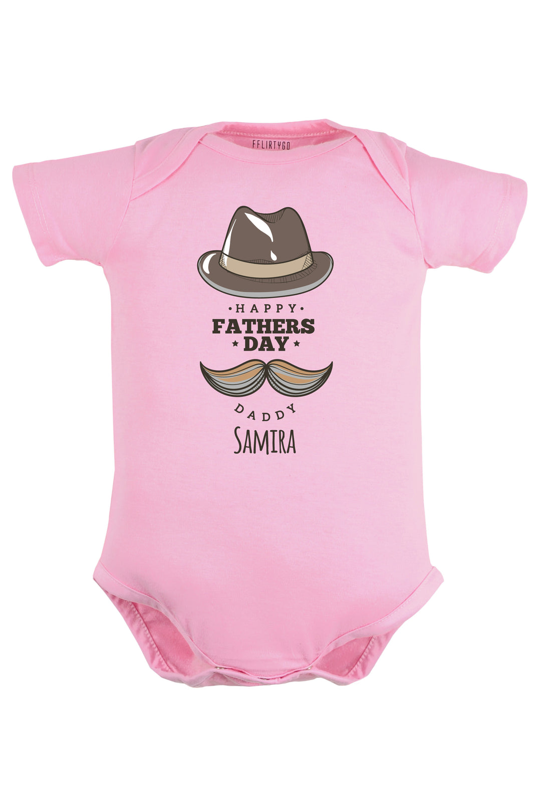 Happy Father's Day Daddy Baby Romper | Onesies w/ Custom Name