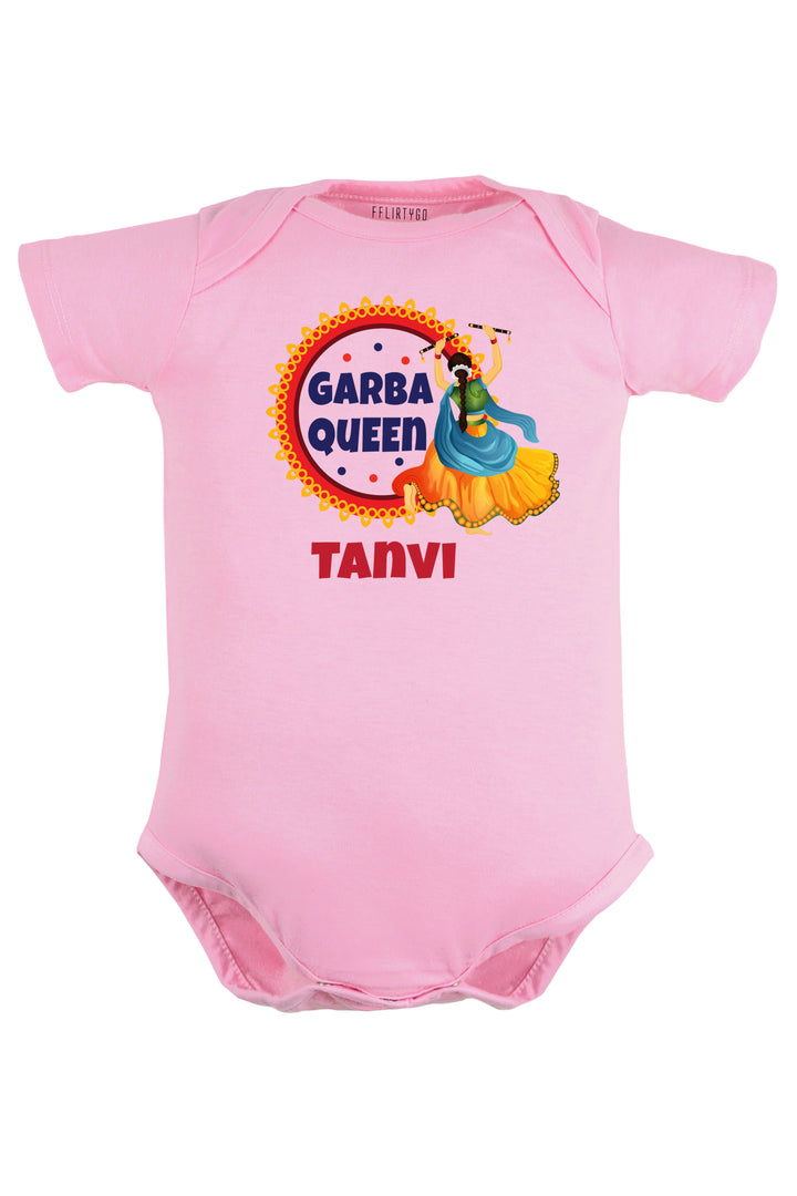 Garba Queen Baby Romper | Onesies w/ Custom Name