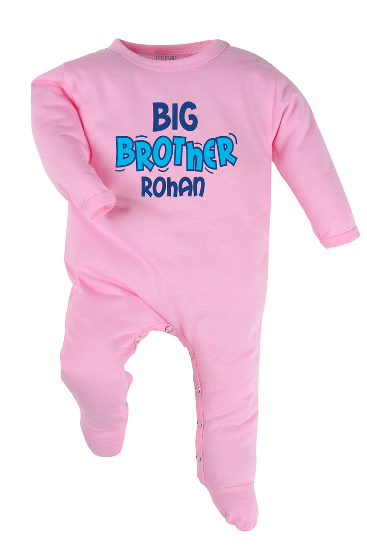 Big Brother Baby Romper | Onesies w/ Custom Name