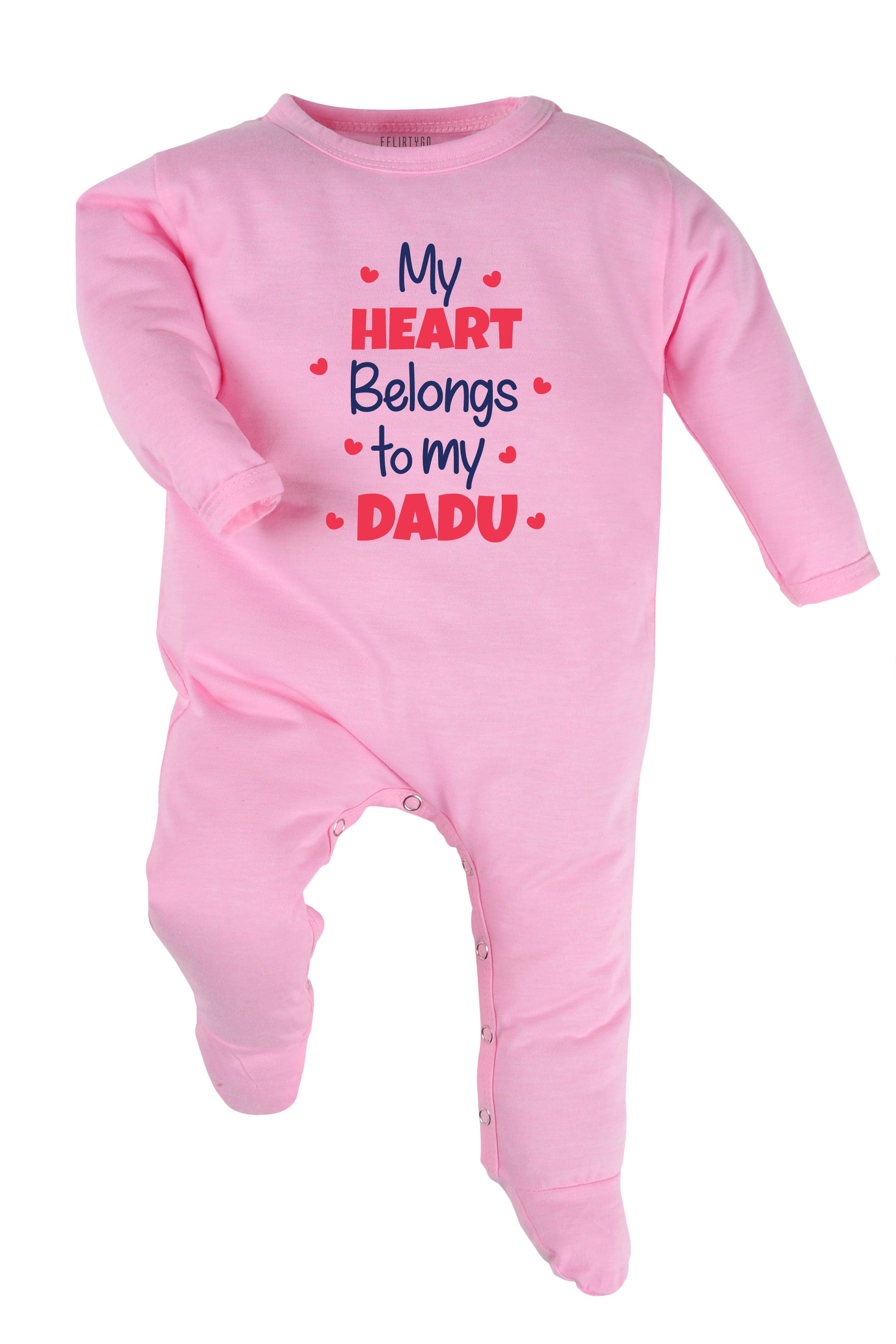 My Heart Belongs to My Dadu Baby Romper | Onesies