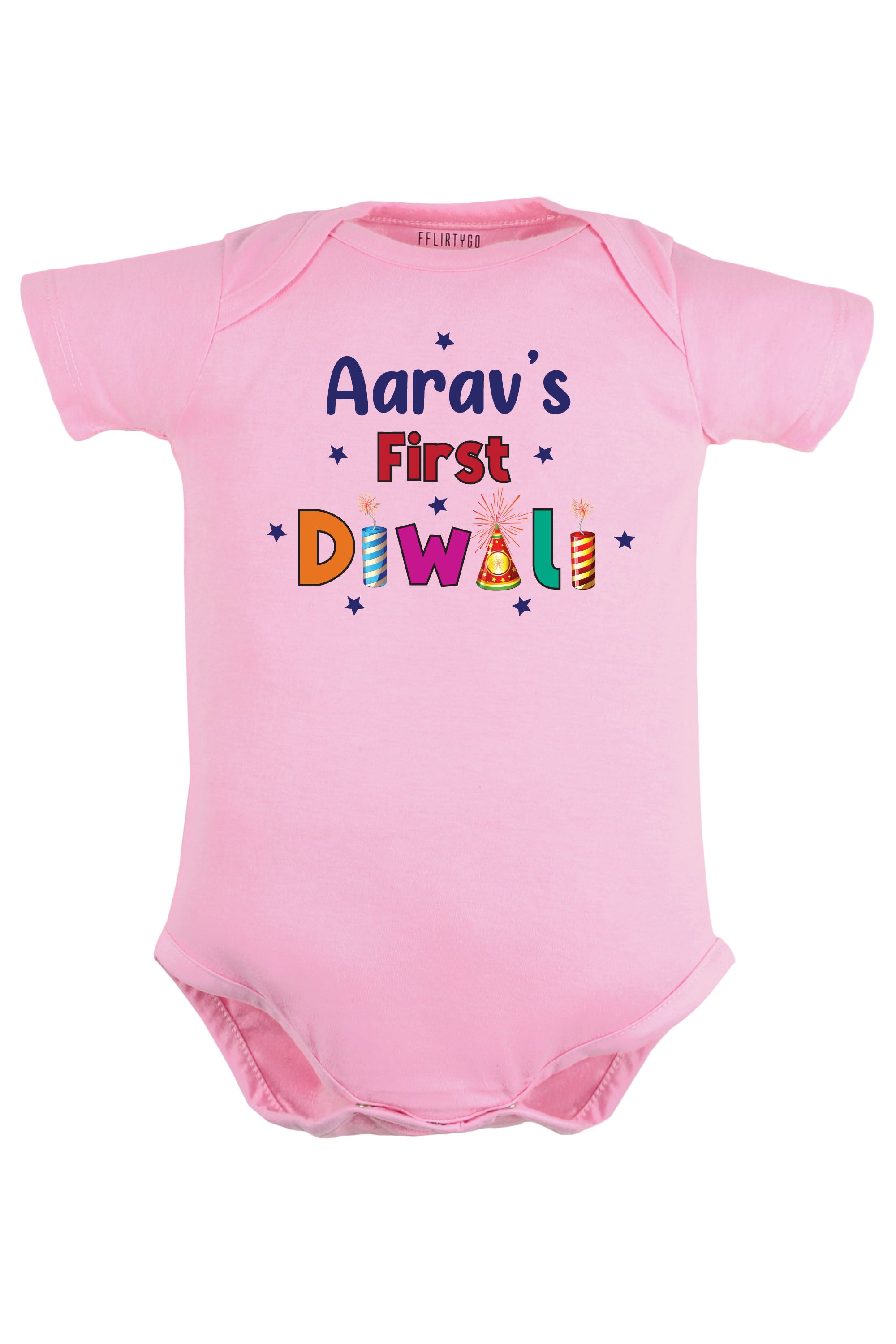 My First Diwali Baby Romper | Onesies w/ Custom Name