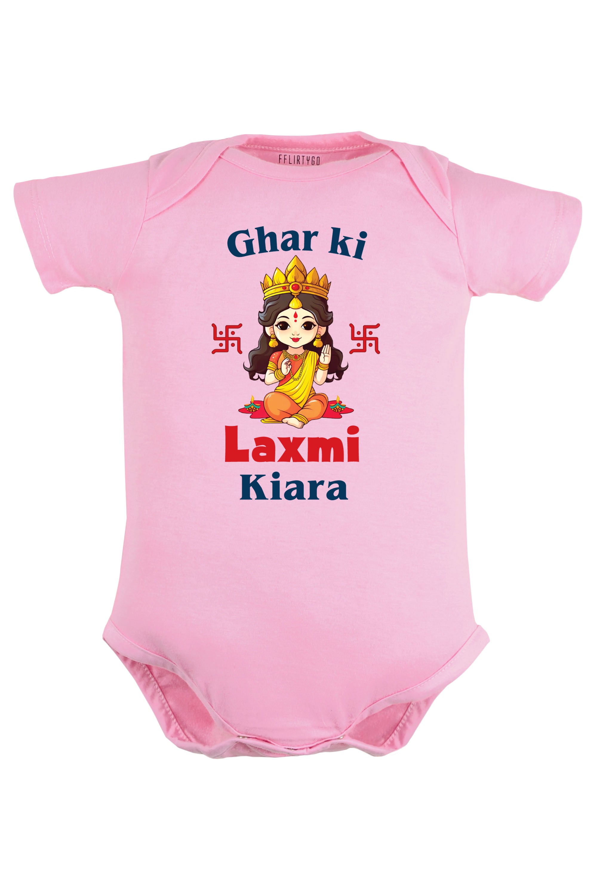 Ghar Ki Laxmi Baby Romper | Onesies w/ Custom Name