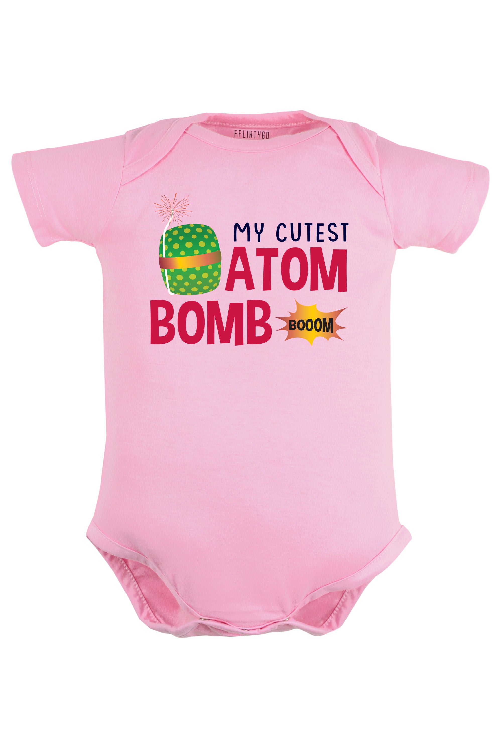 My Cutest Atom Bomb Baby Romper | Onesies