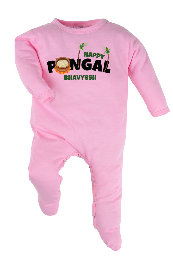 Happy Pongal Baby Romper | Onesies w/ Custom Name