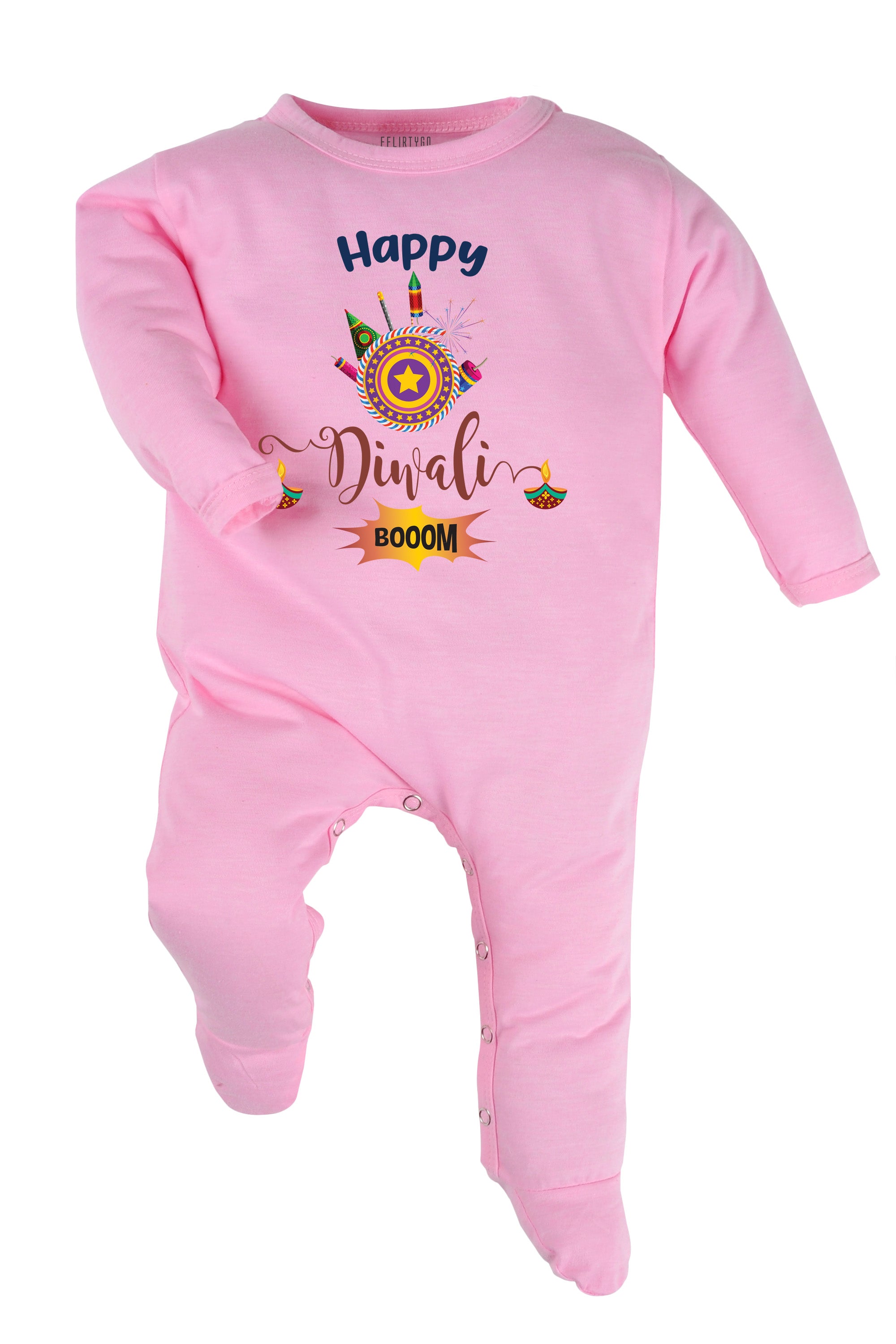 Happy Diwali Booom Baby Romper | Onesies