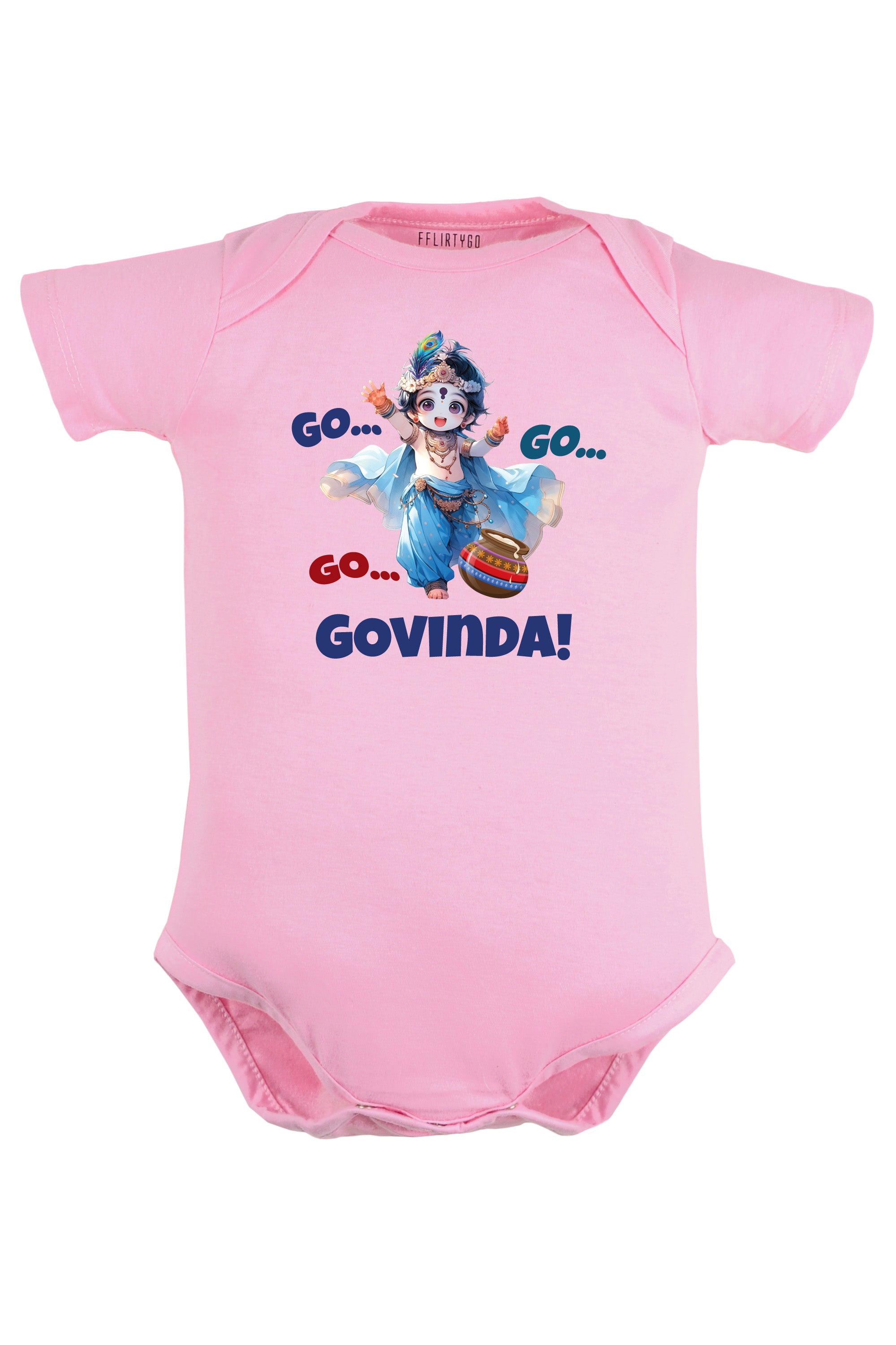 Go Go Go Govinda Baby Romper | Onesies