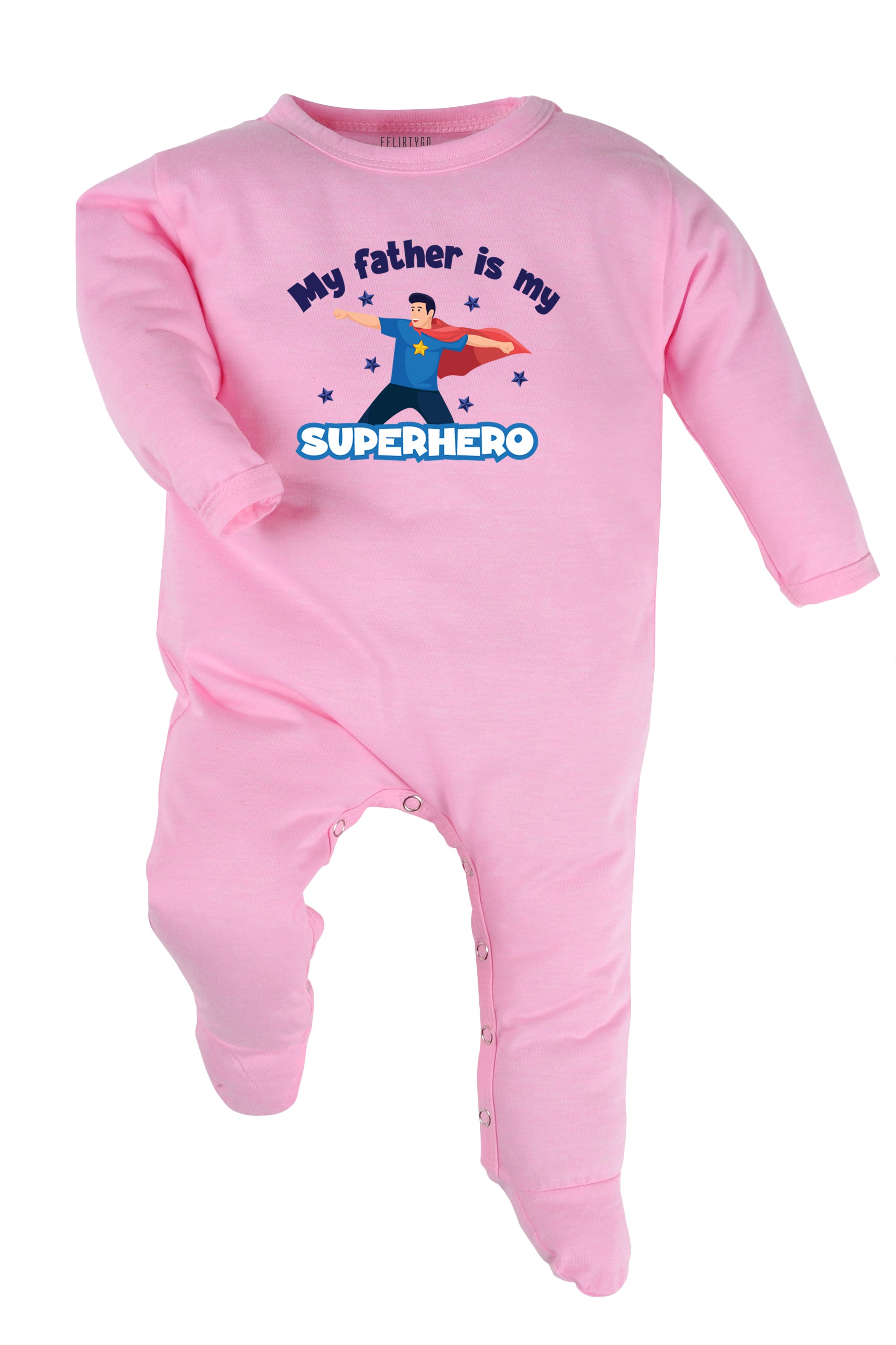 My Father Is My Superhero Baby Romper | Onesies