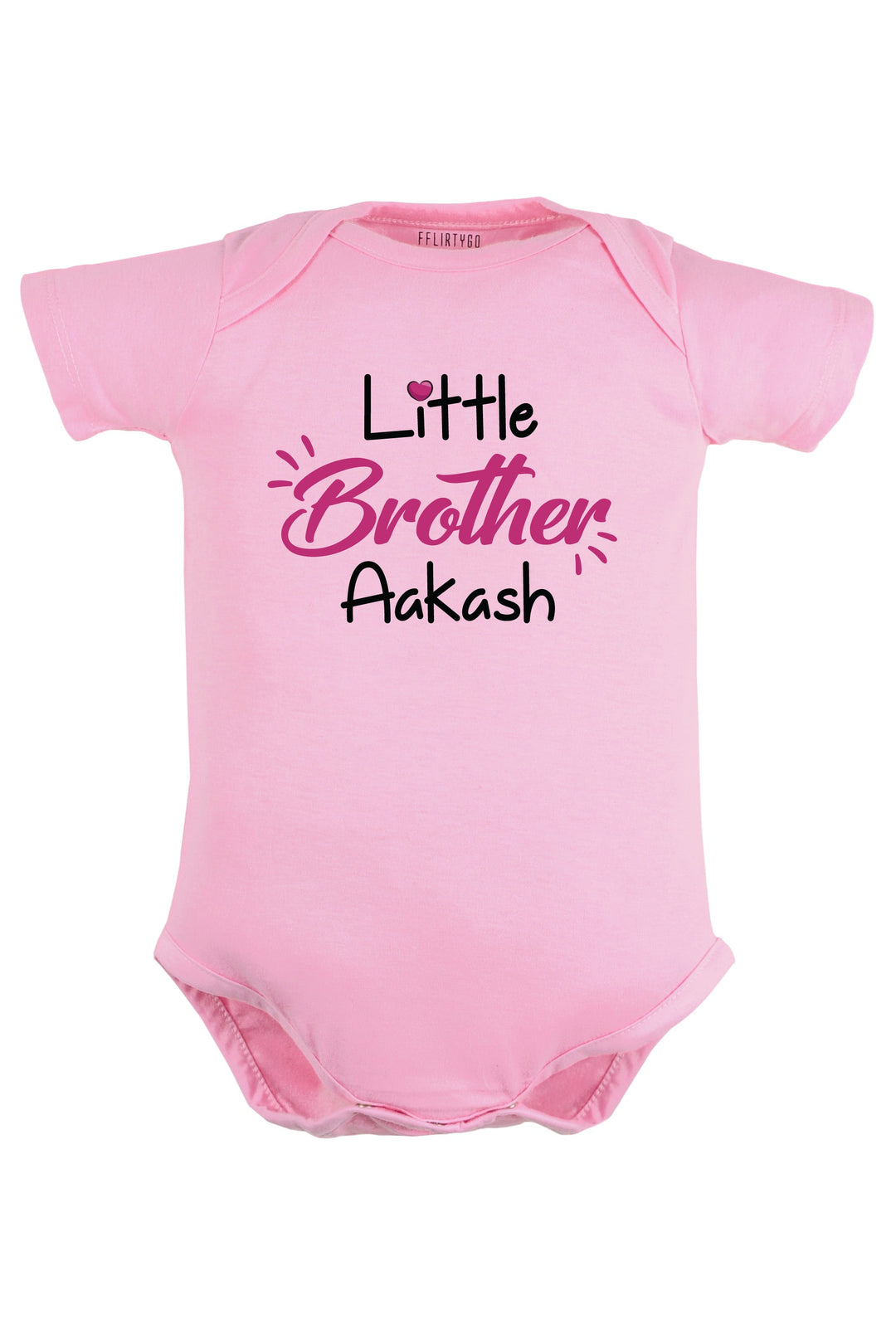 Little Brother Baby Romper | Onesies w/ Custom Name