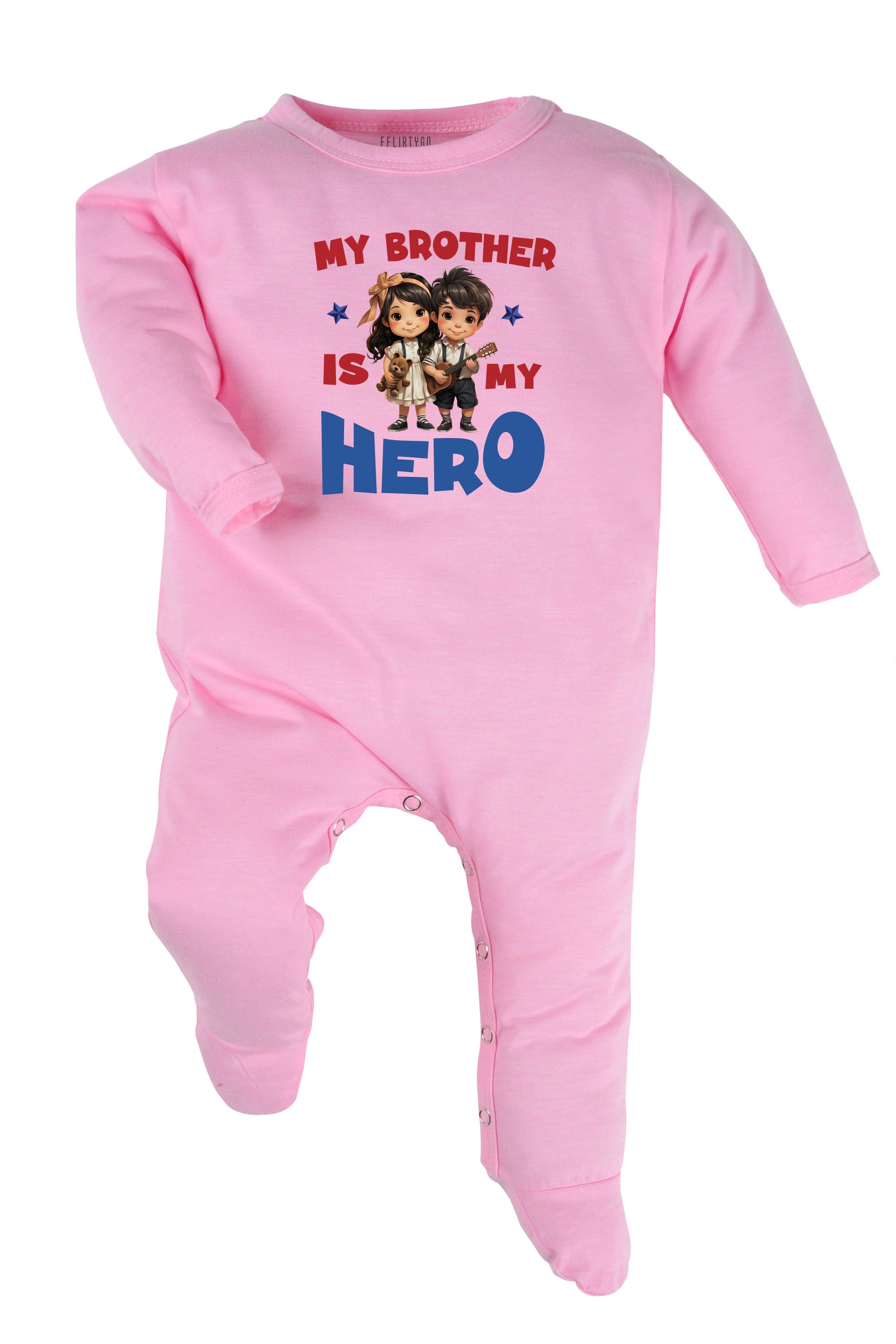 My Brother Is My Hero Baby Romper | Onesies