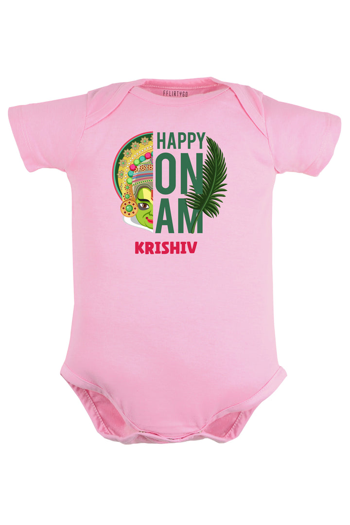 Happy Onam Baby Romper | Onesies w/ Custom Name