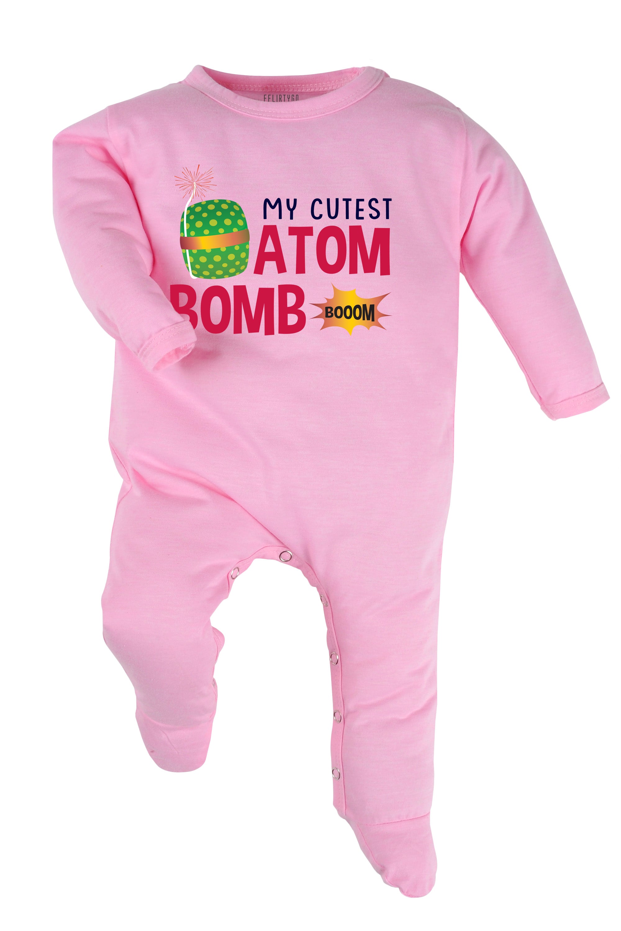 My Cutest Atom Bomb Baby Romper | Onesies