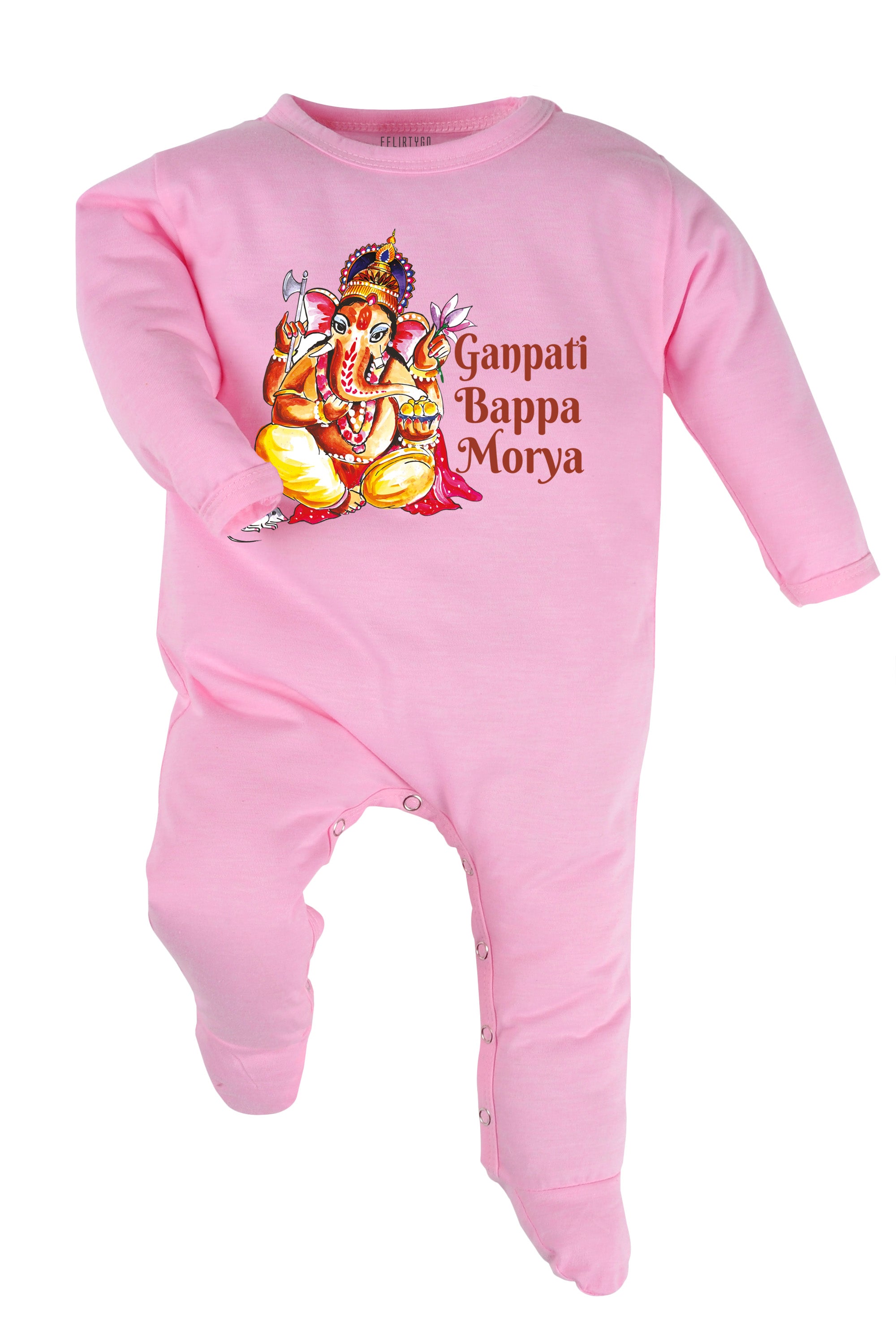 Ganpati Bappa Morya Baby Romper | Onesies