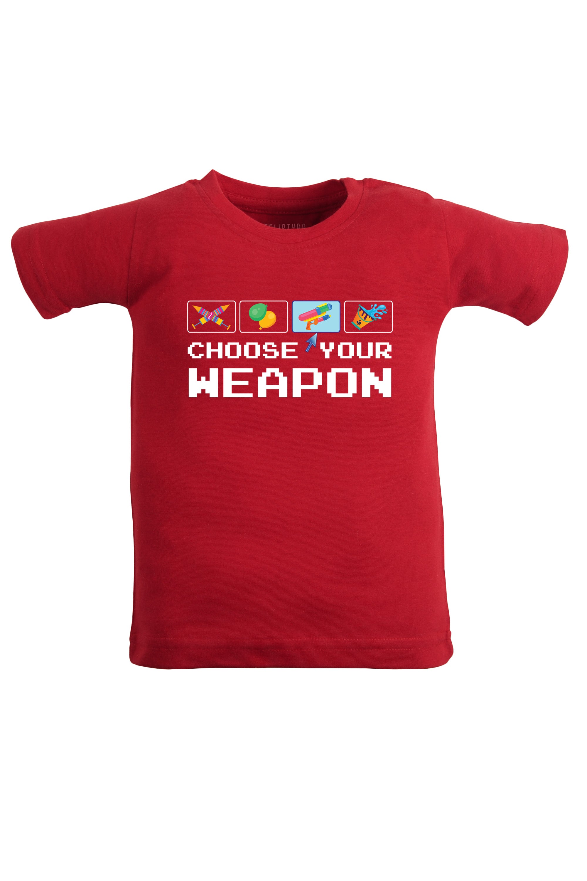 Choose Your Weapon Kids T Shirt