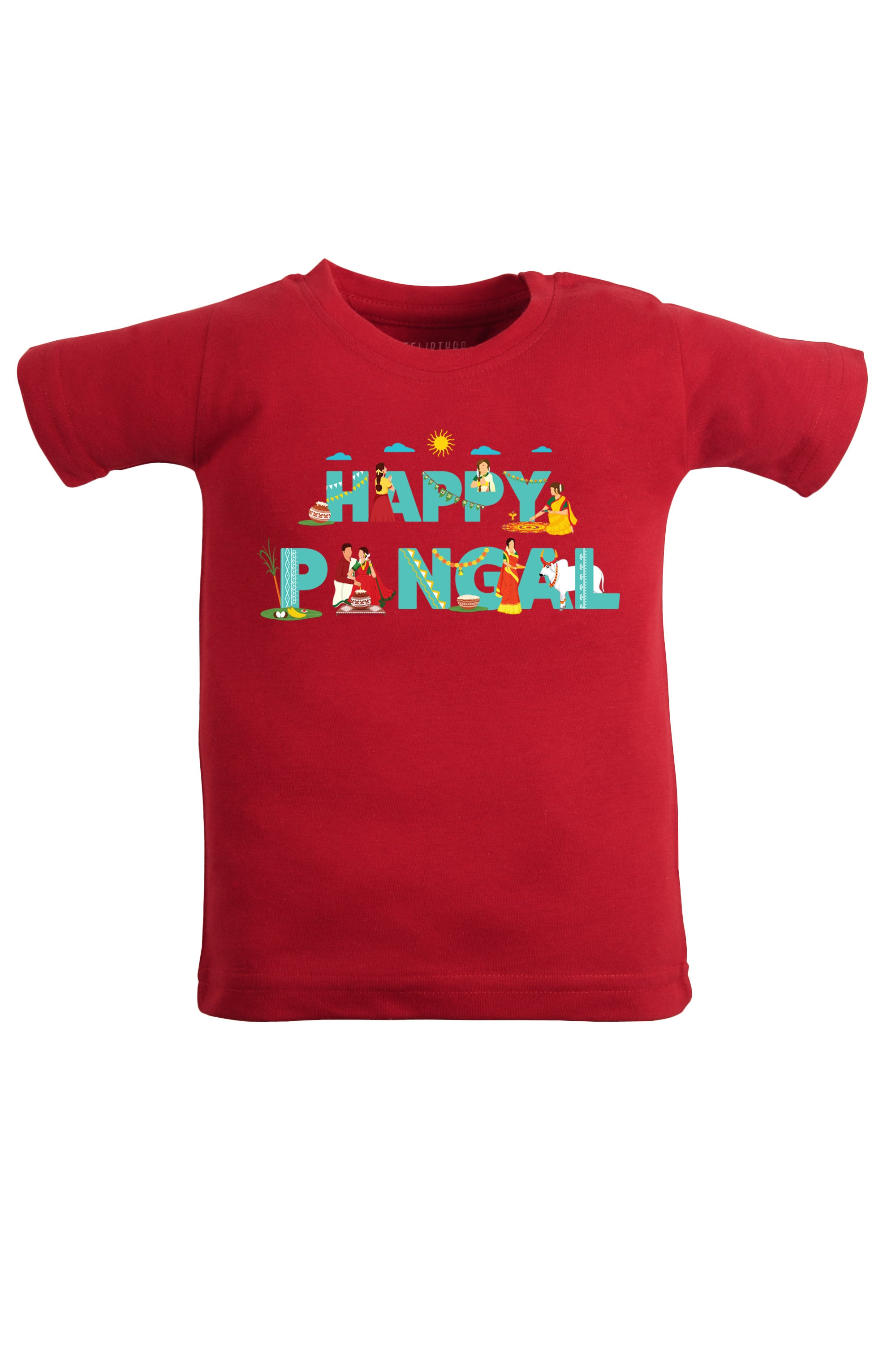 Happy pongal Rituals Kids T Shirt