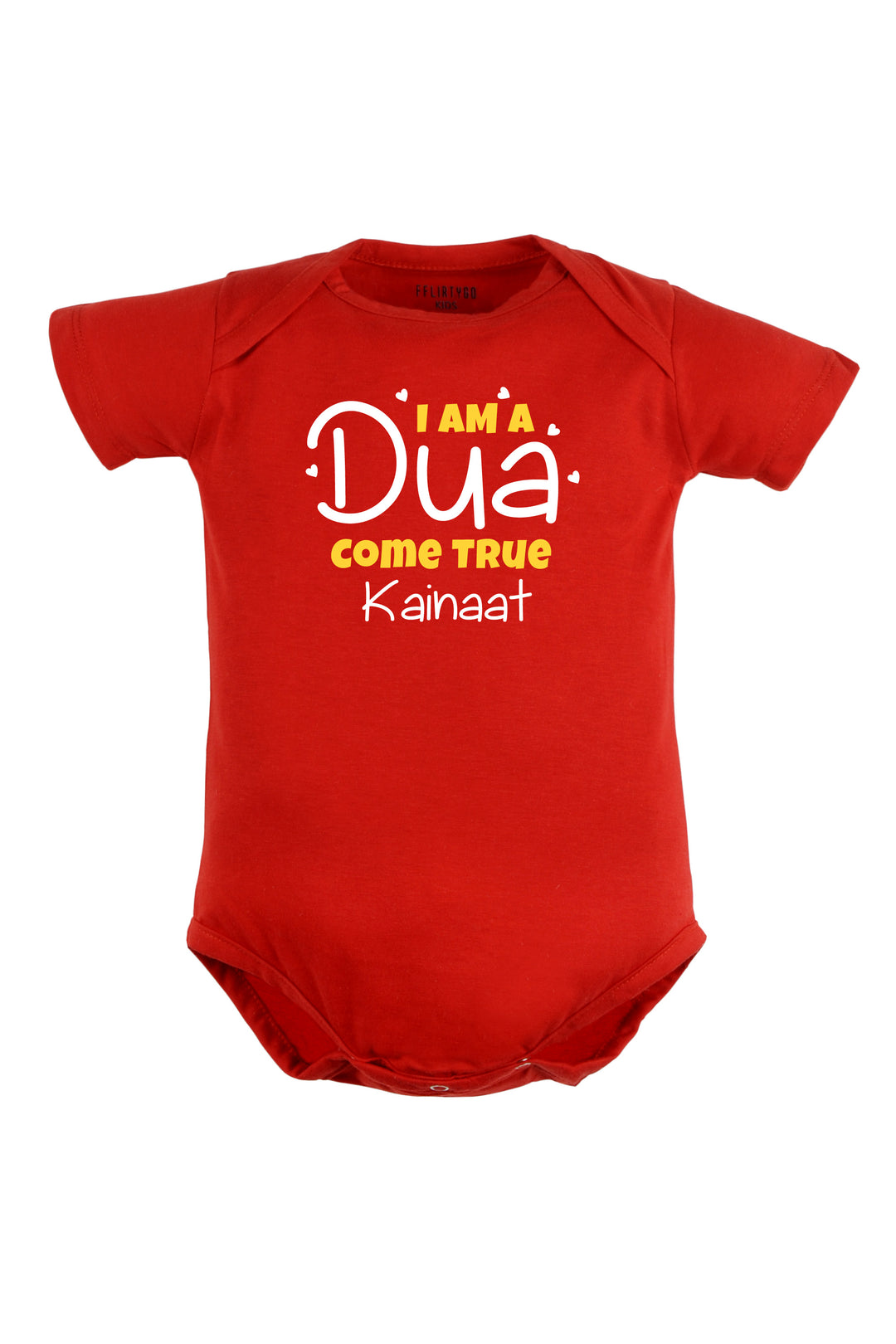 I Am A Dua Come True Baby Romper | Onesies w/ Custom Name