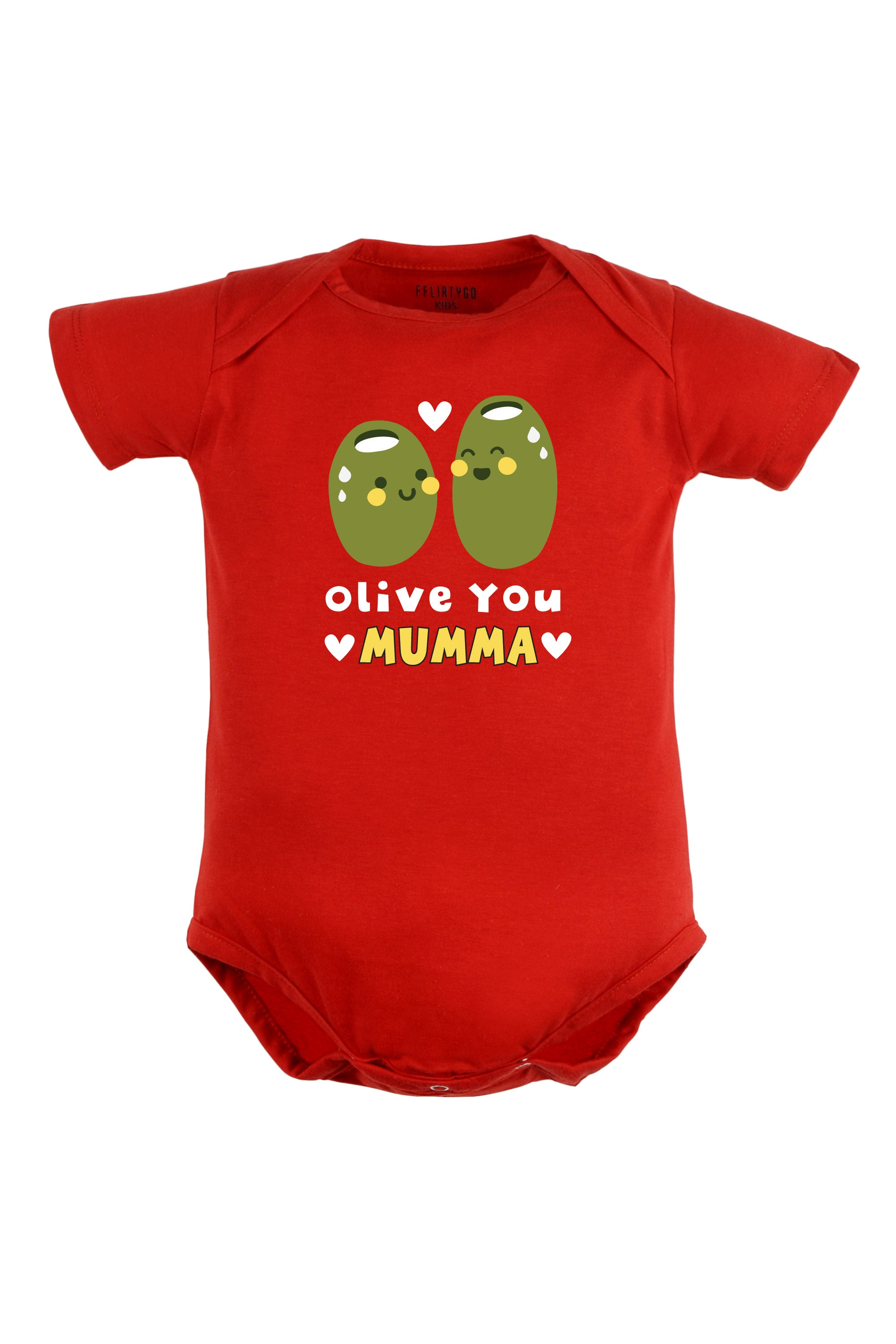 Olive You Mumma Baby Romper | Onesies