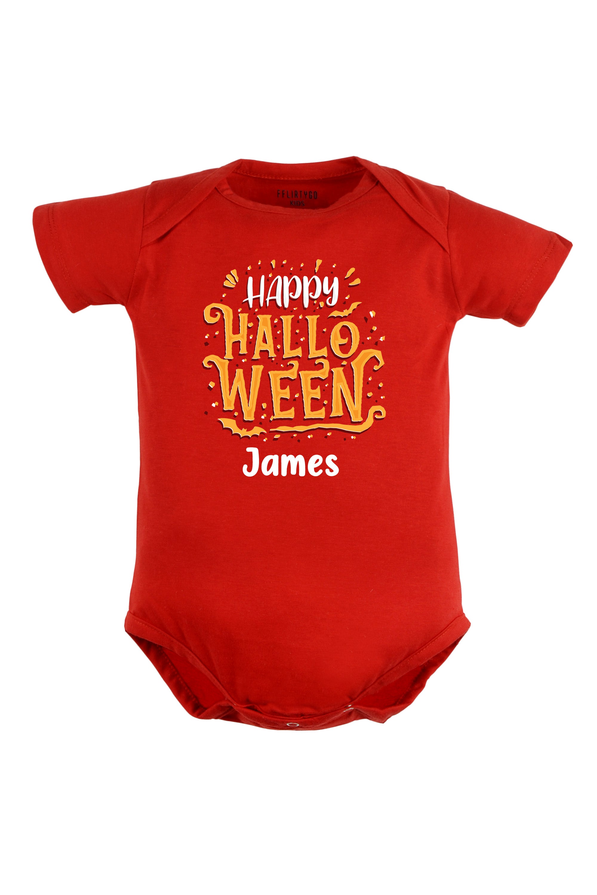 Happy Halloween Baby Romper | Onesies w/ Custom Name