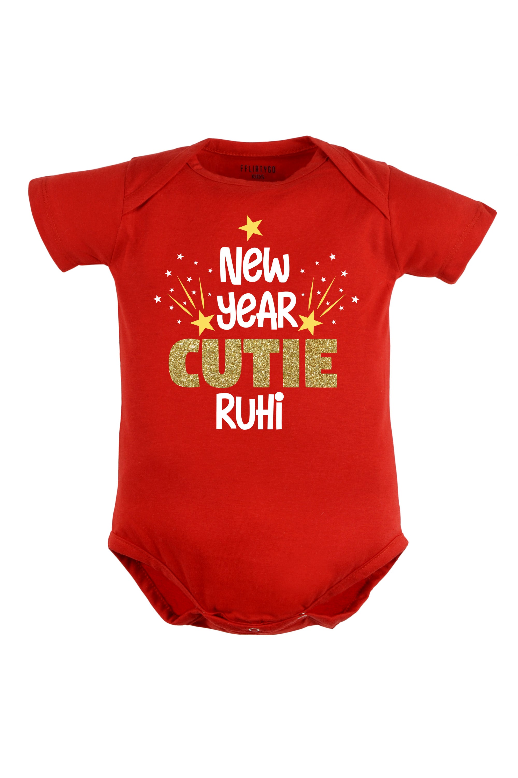 New Year Cutie Baby Romper | Onesies w/ Custom Name