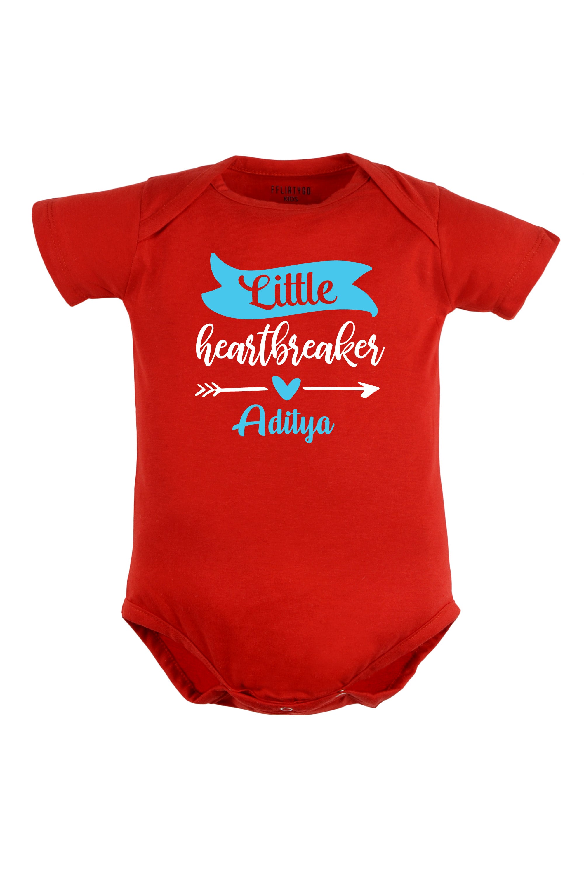 Little Heart Breaker Baby Romper | Onesies w/ Custom Name