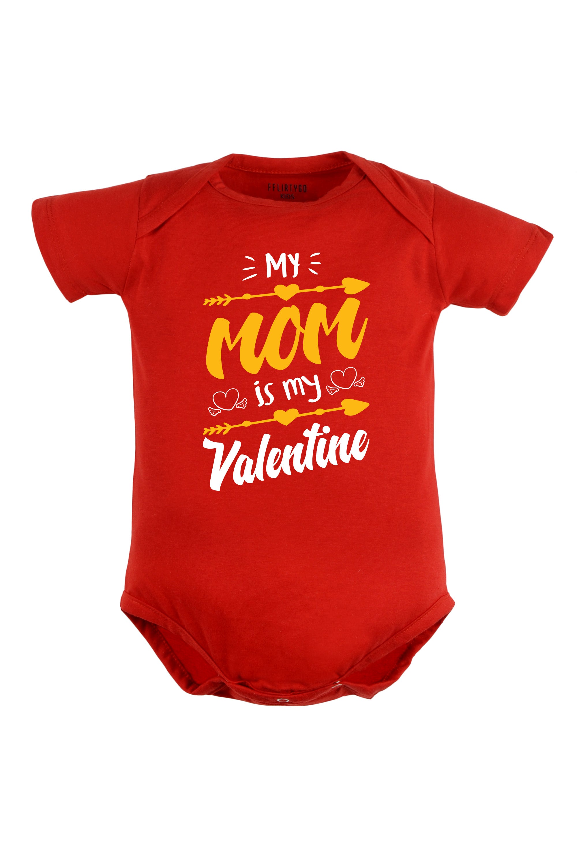 My Mom Is My Valentine Baby Romper | Onesies