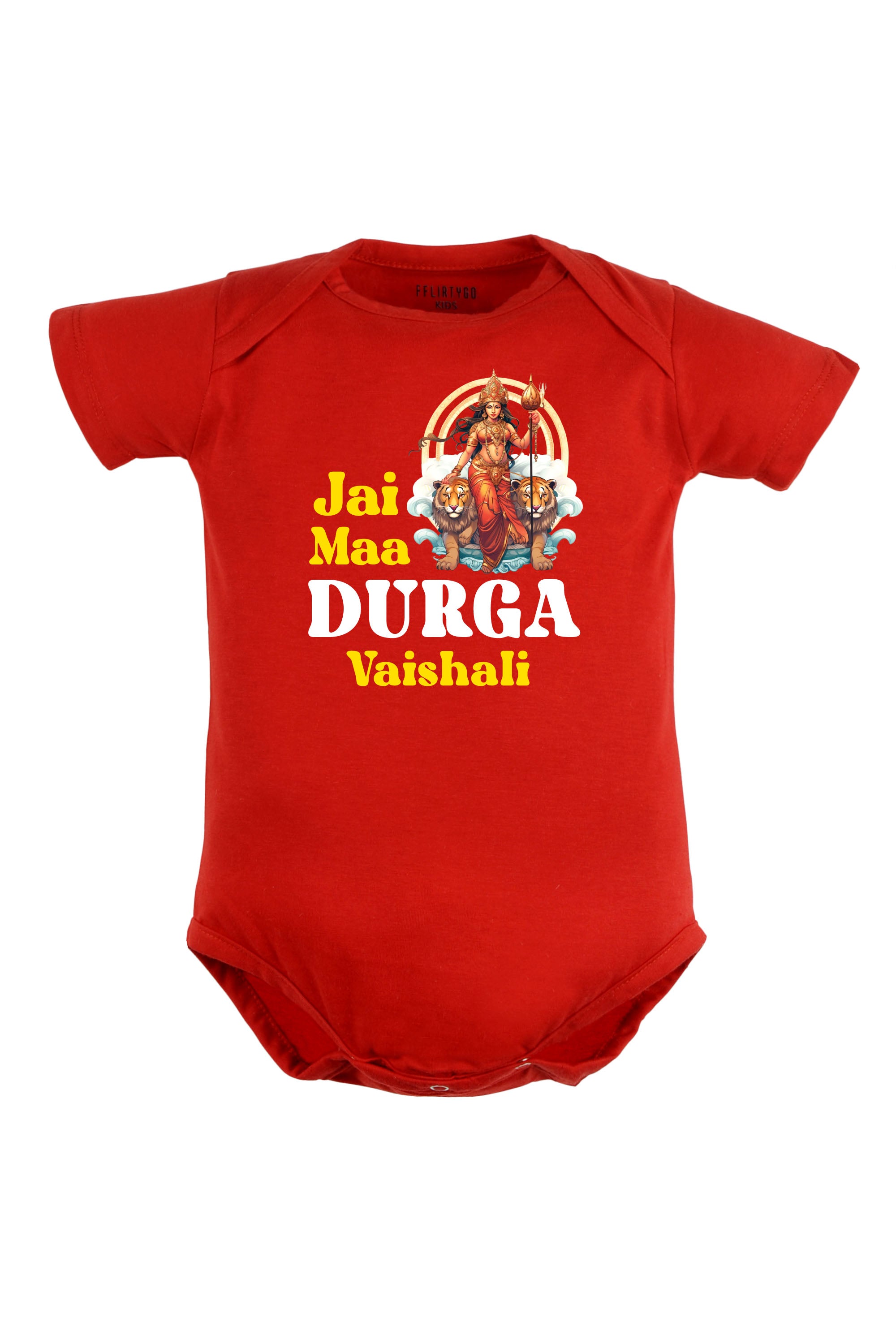 Jai Maa Durga Baby Romper | Onesies w/ Custom Name