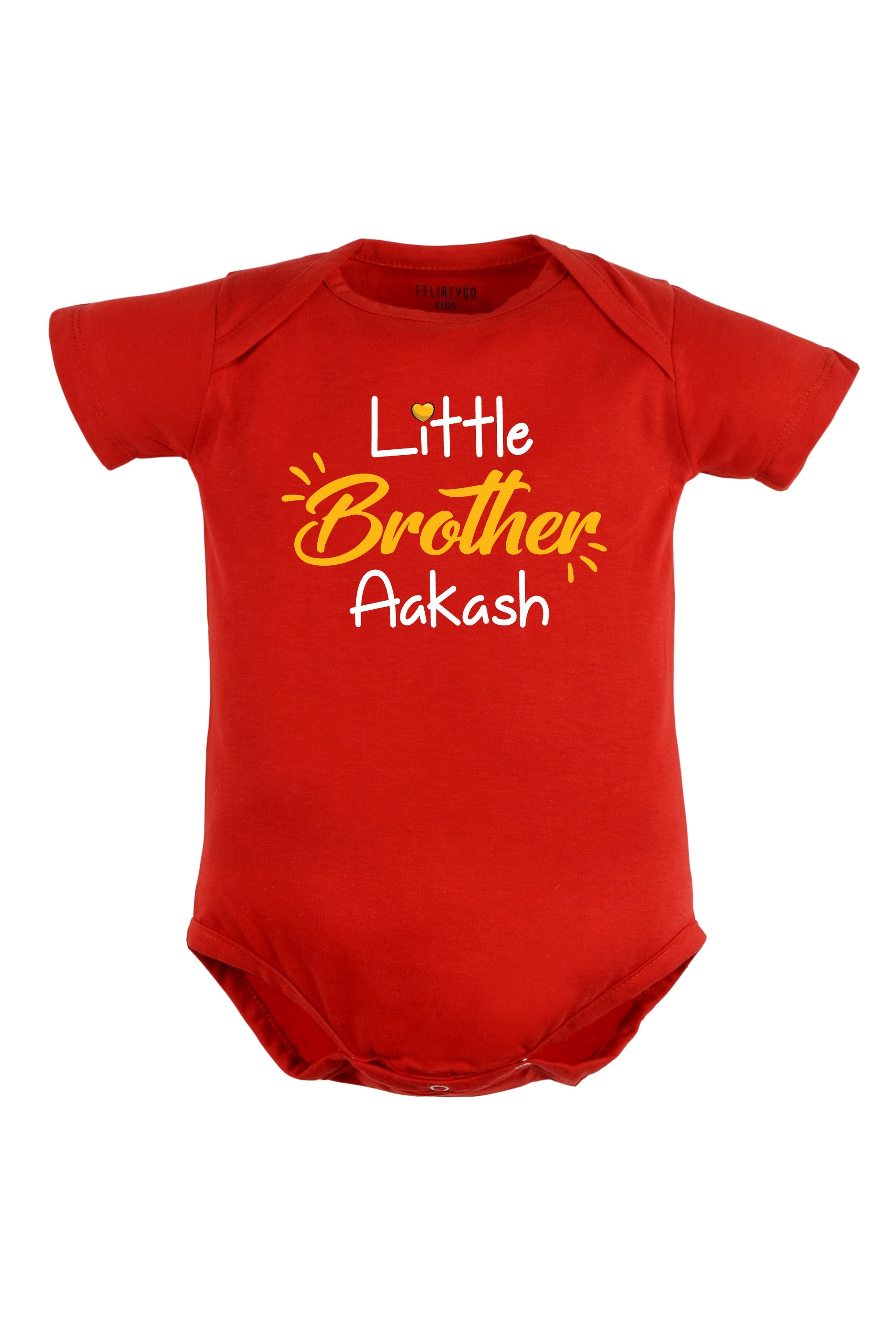 Little Brother Baby Romper | Onesies w/ Custom Name