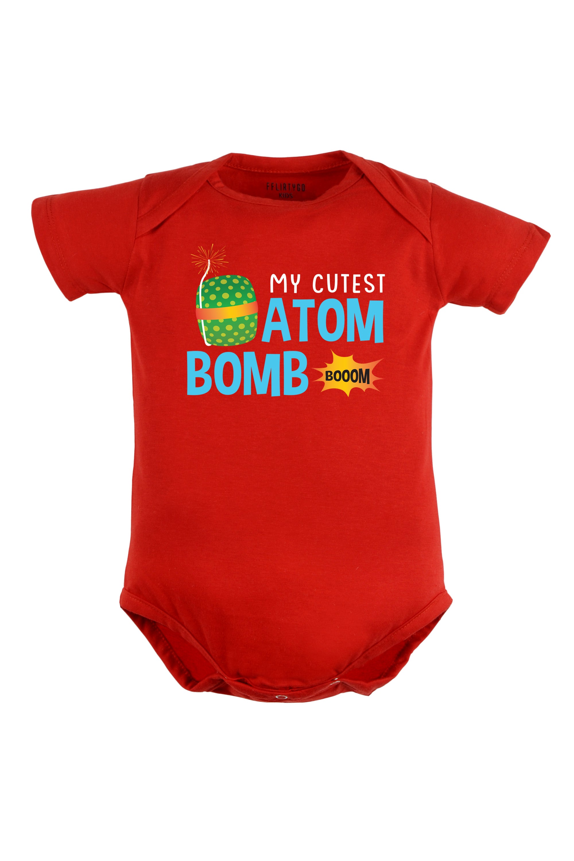 My Cutest Atom Bomb Baby Romper | Onesies