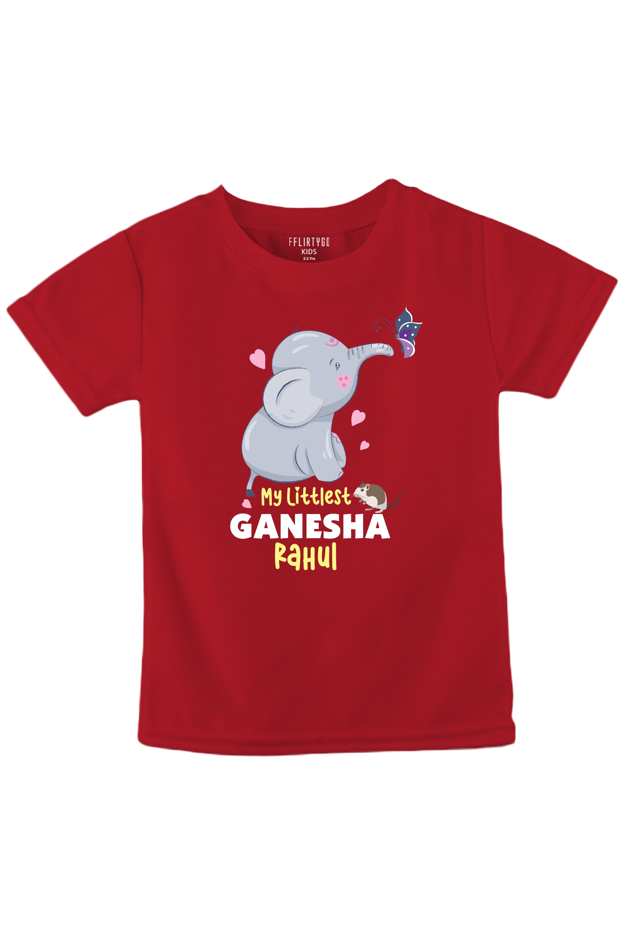 My littlest Ganesha Kids T Shirt w/ Custom Name