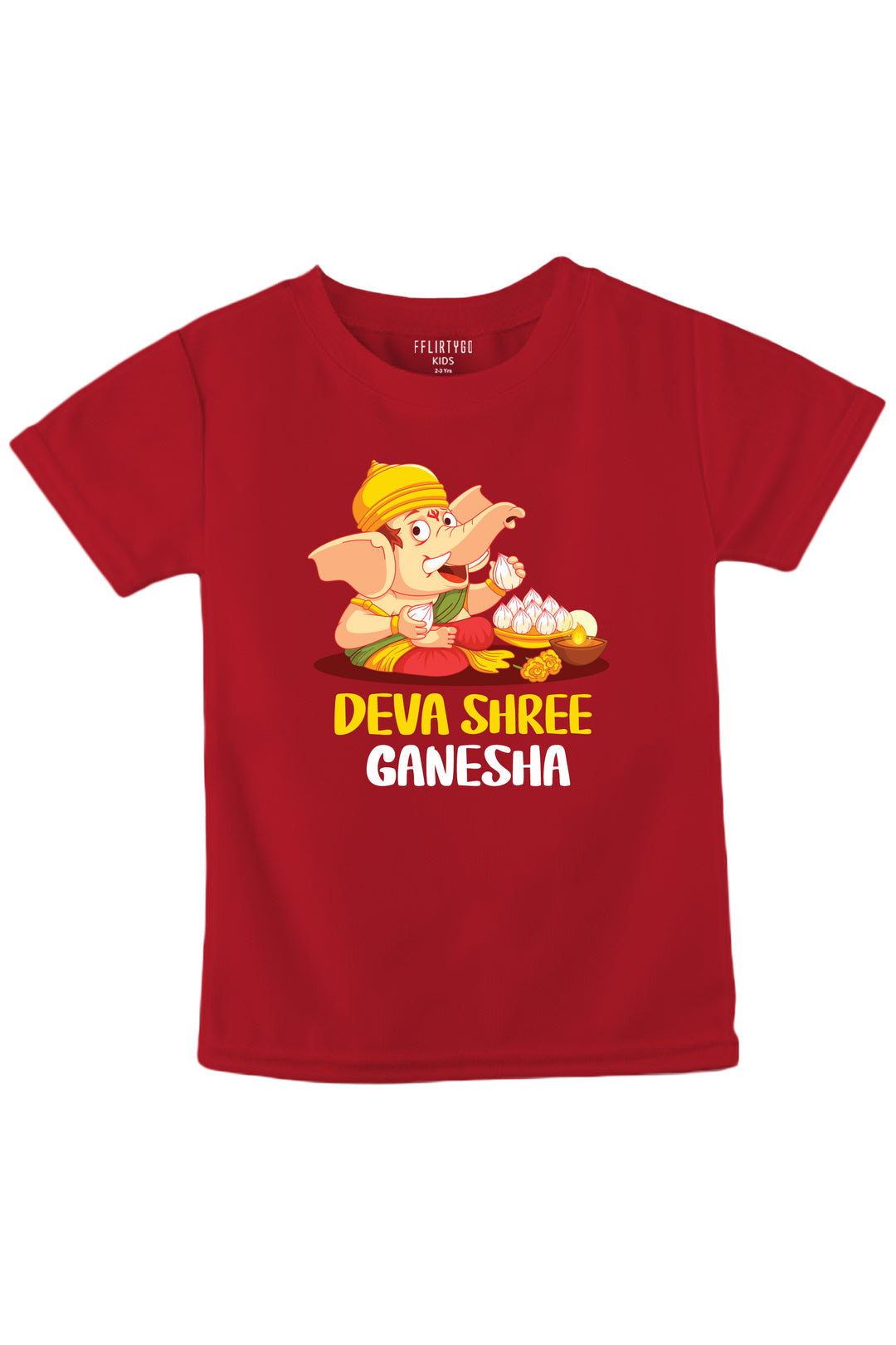 Deva Shree Ganesha Kids T Shirt