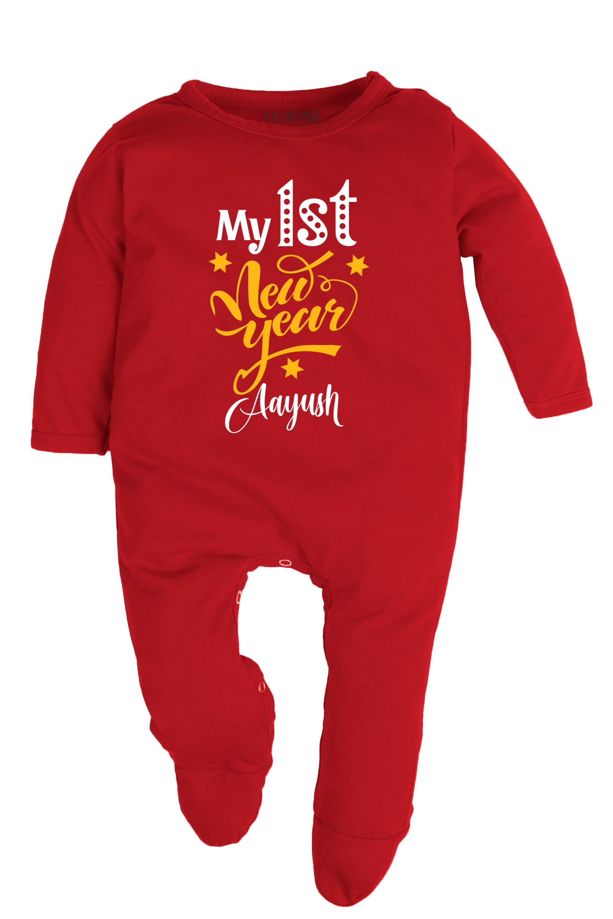 My 1st New Year Baby Romper | Onesies w/ Custom Name