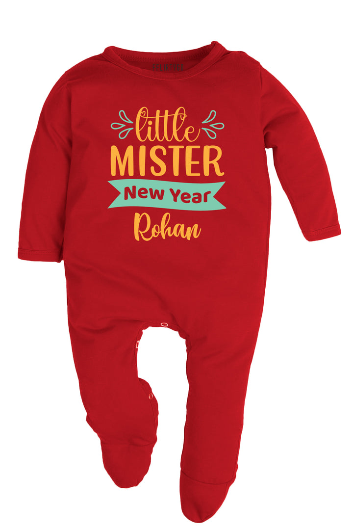 Little Mister New Year Baby Romper | Onesies w/ Custom Name