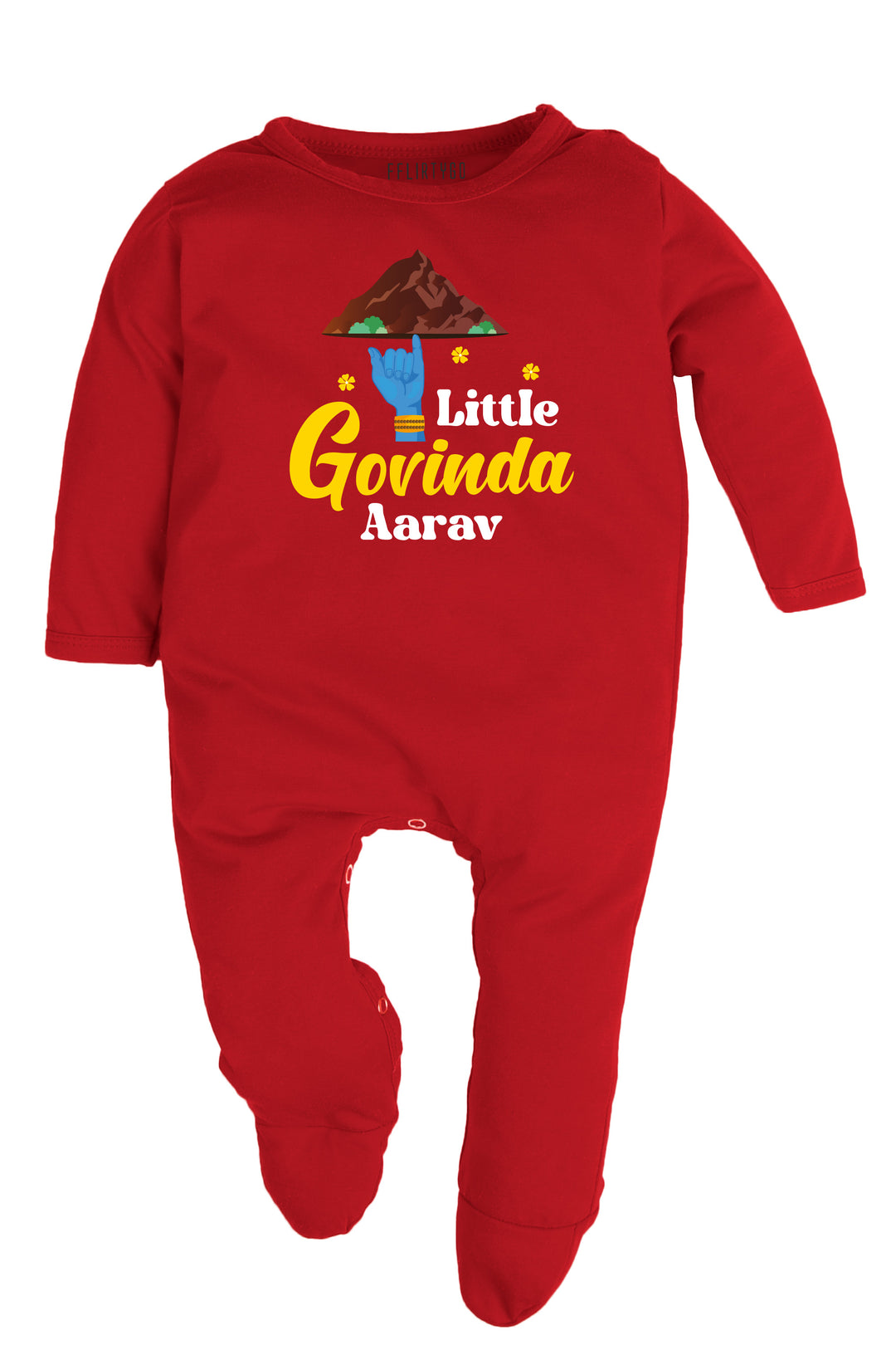 Little Govinda Baby Romper | Onesies w/ Custom Name