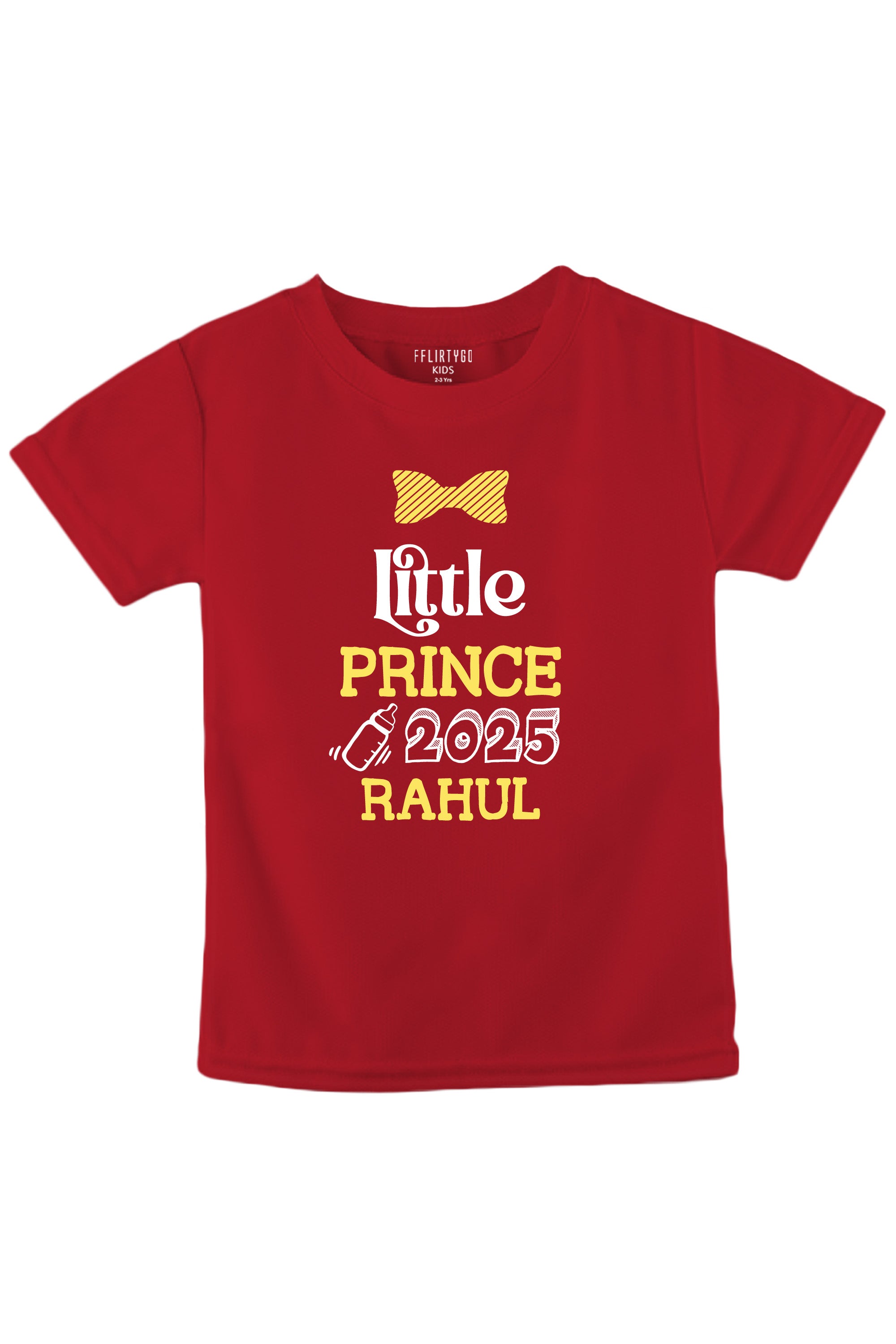 Little Prince 2025 Kids T Shirt w/ Custom Name