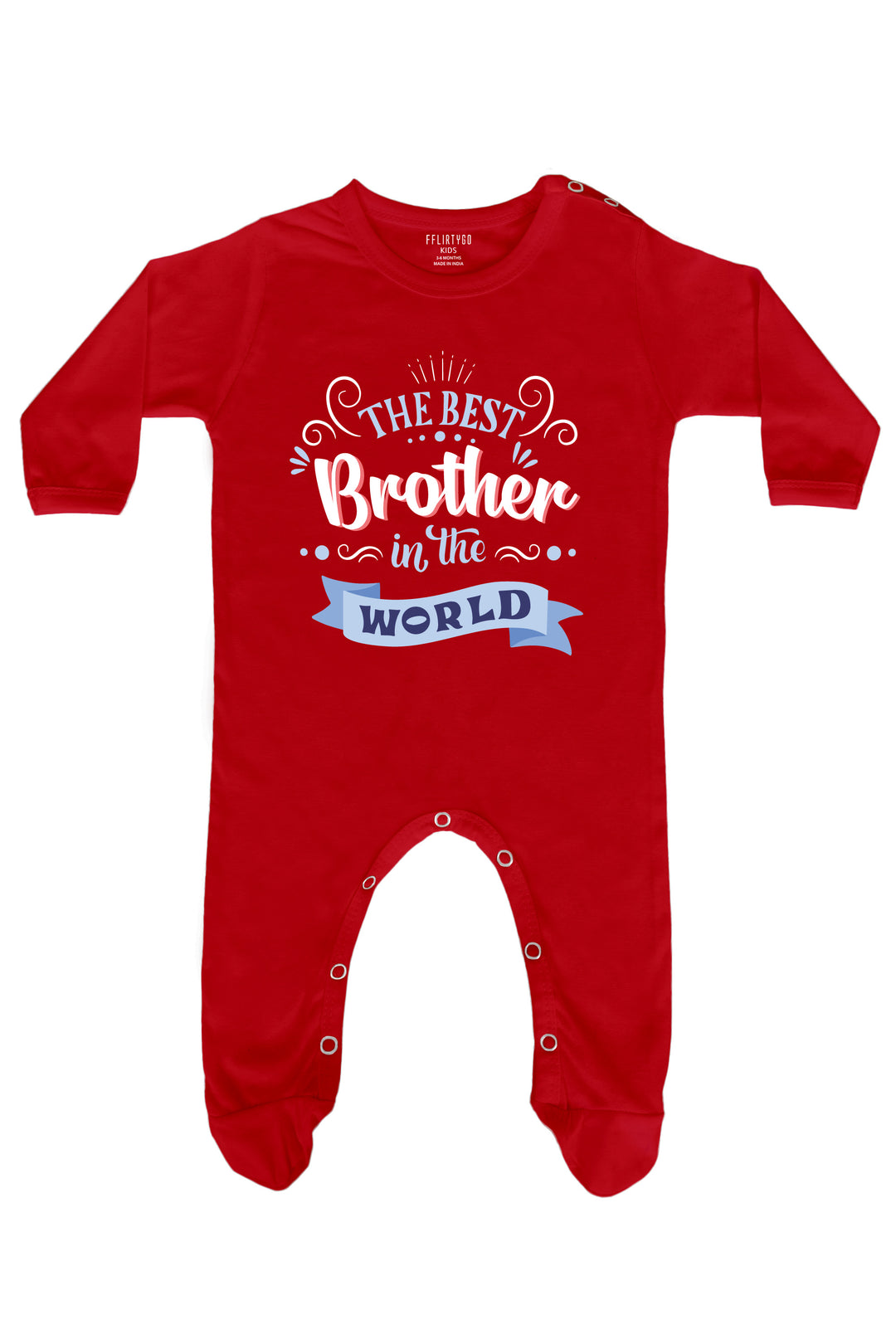 The Best Brother In The World Baby Romper | Onesies