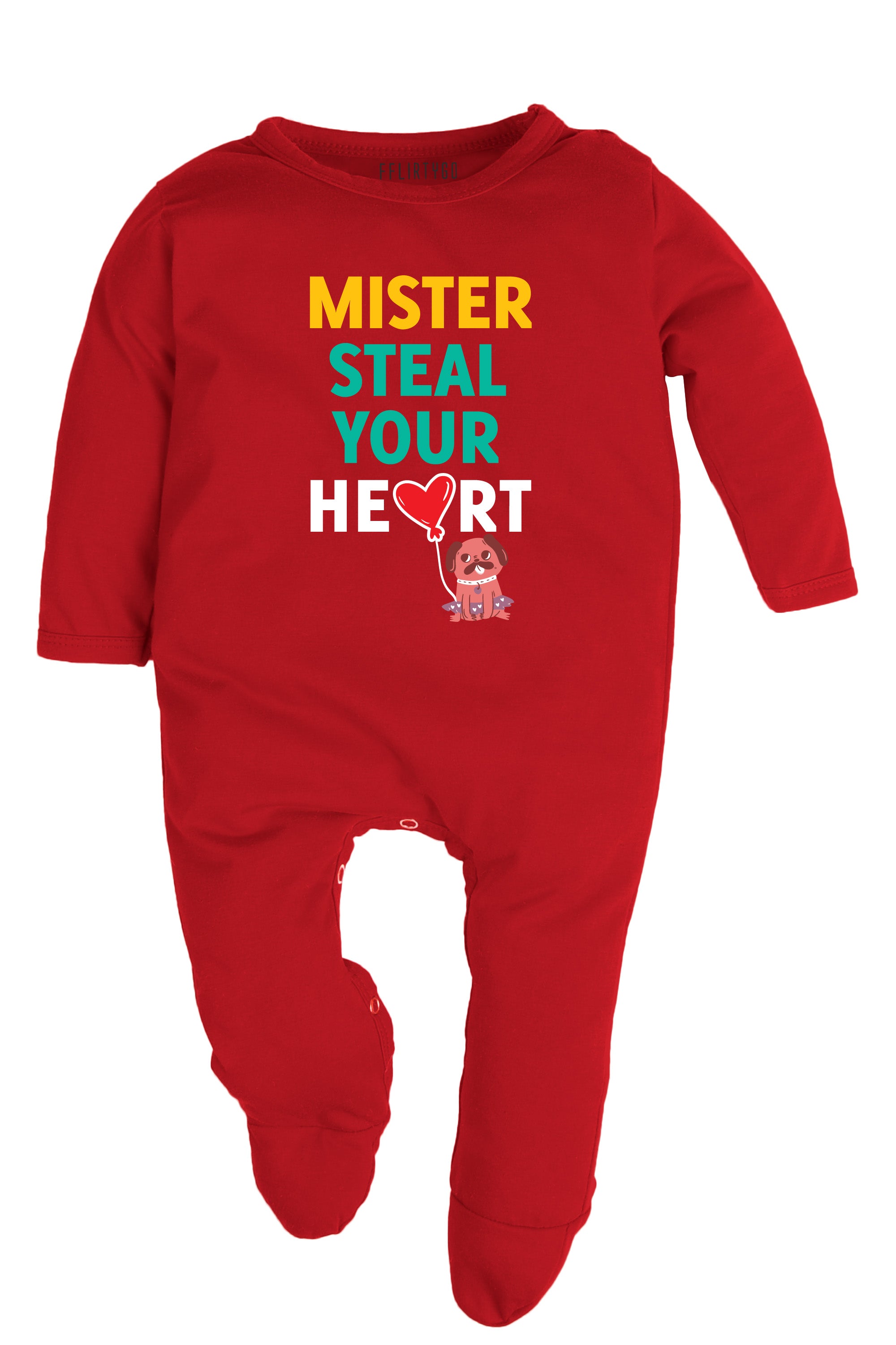 Mister Steal your heart Baby Romper | Onesies