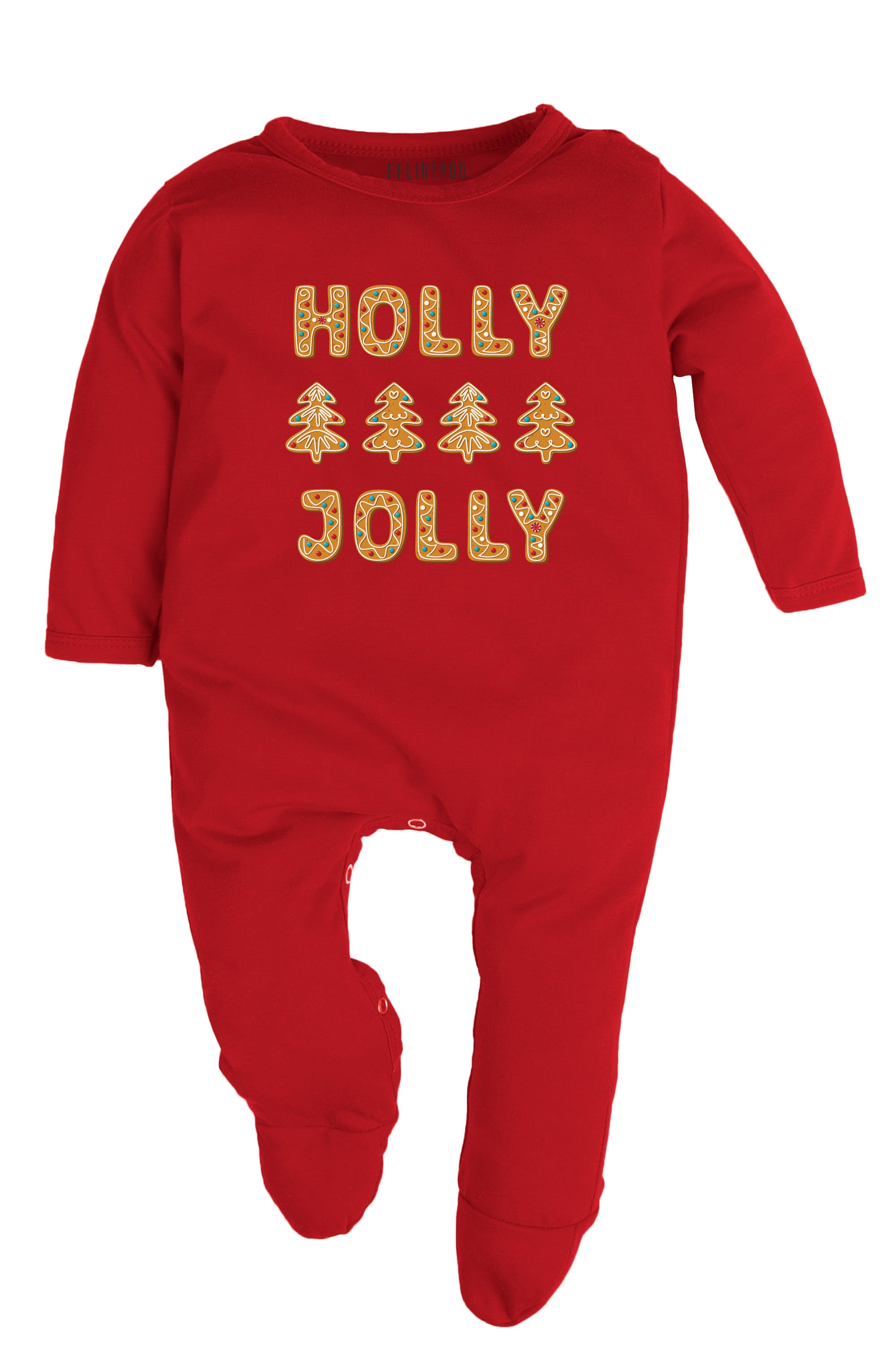 Holly Jolly Baby Romper | Onesies