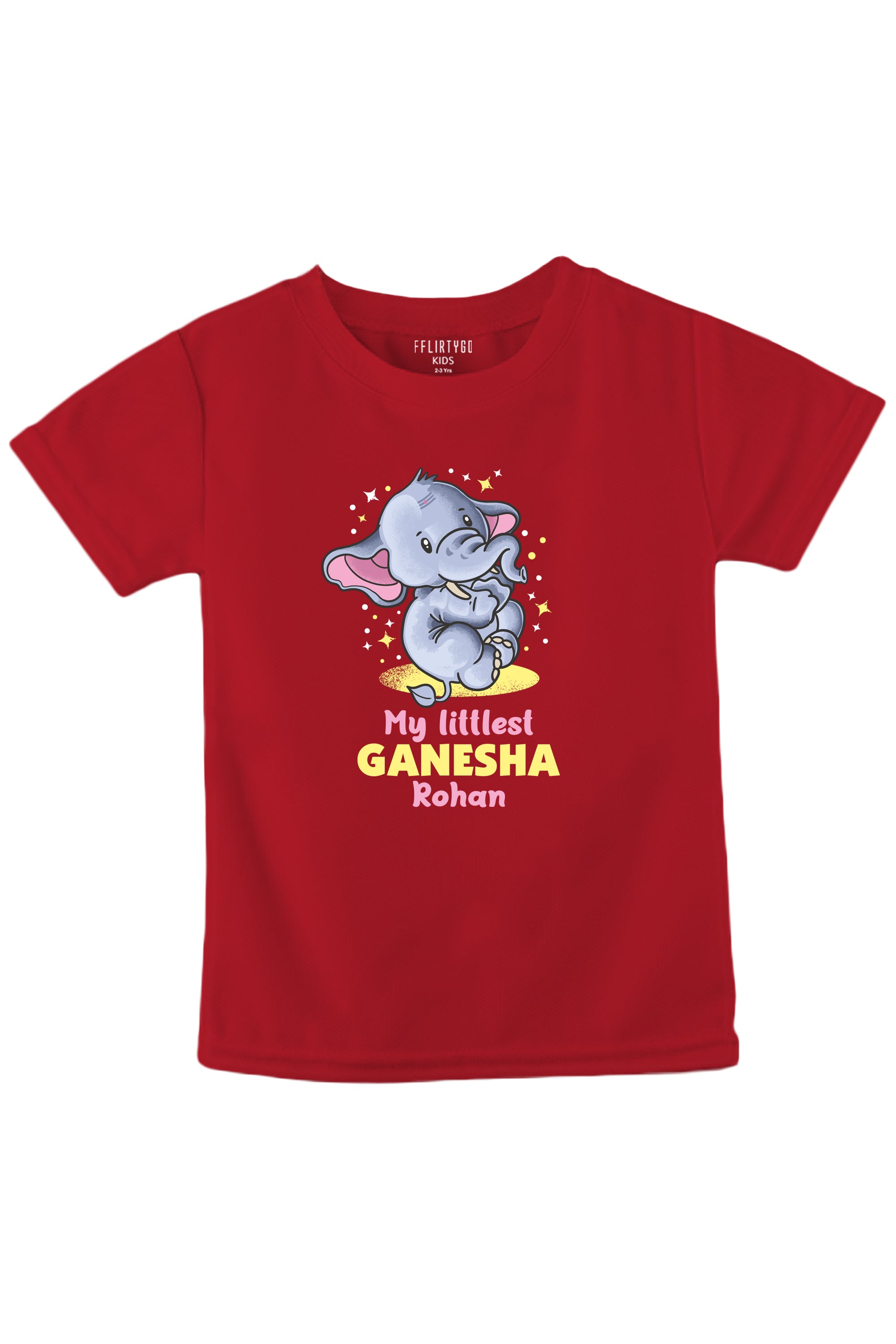 My littlest Ganesha Kids T Shirt w/ Custom Name