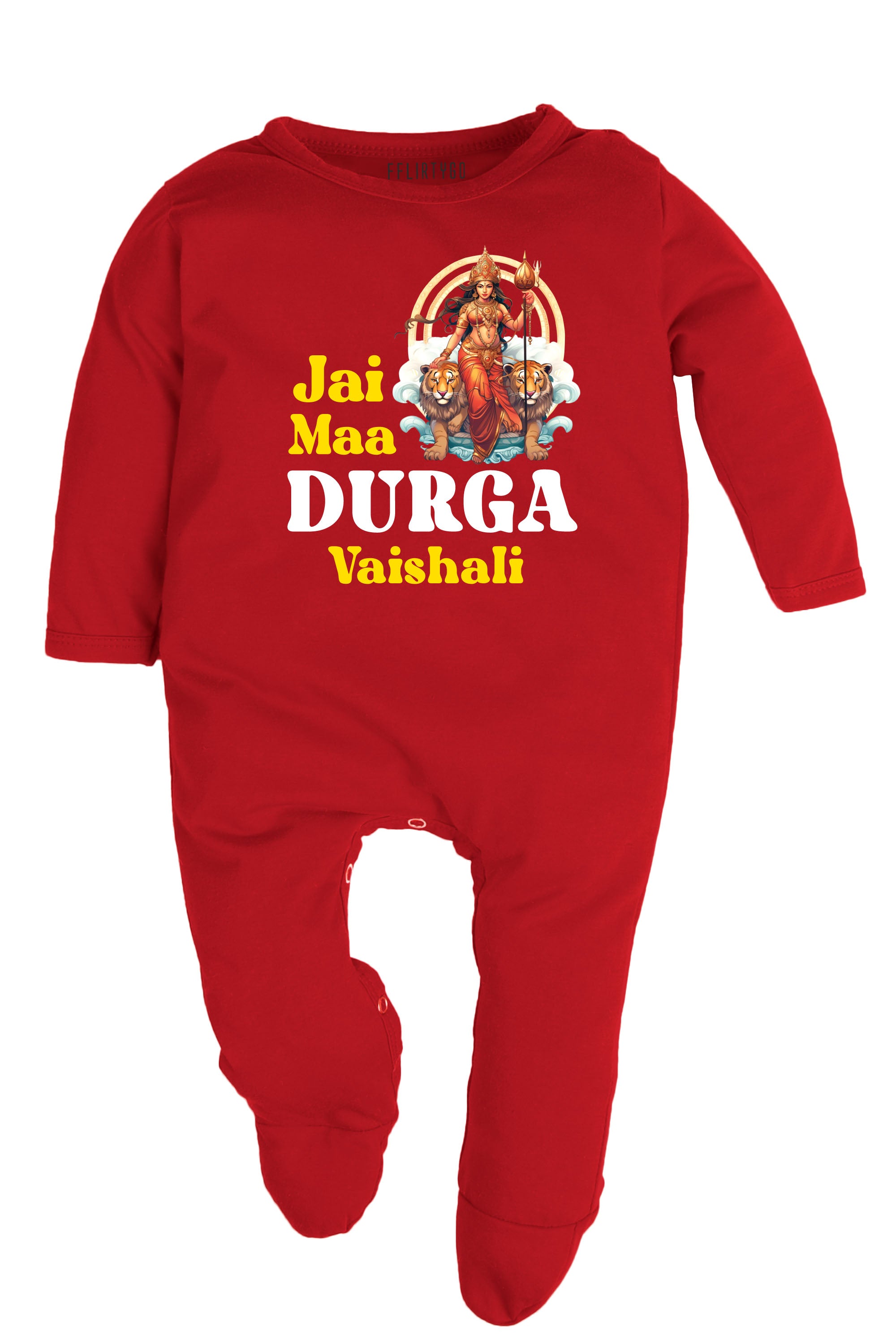 Jai Maa Durga Baby Romper | Onesies w/ Custom Name