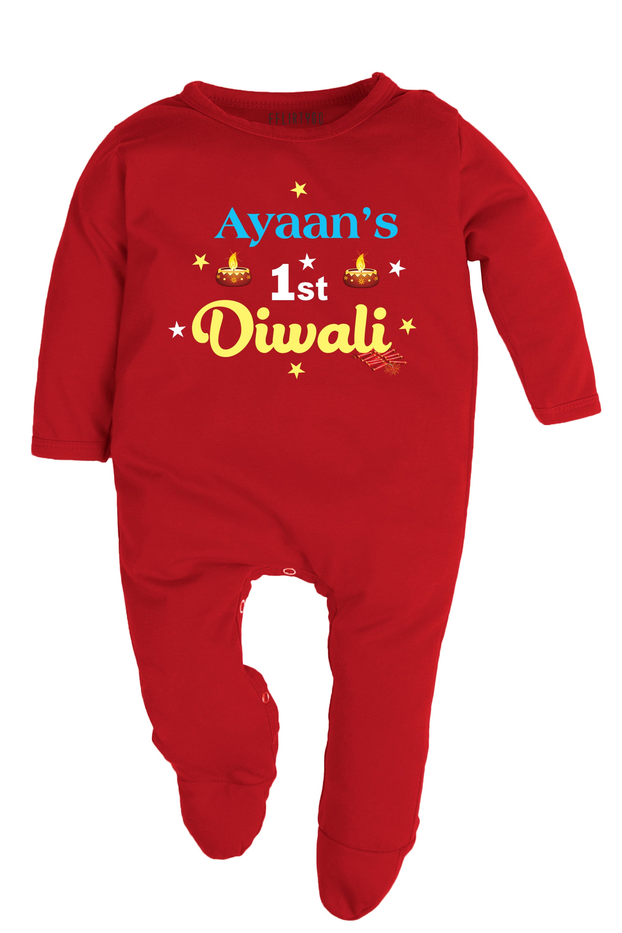 My 1st Diwali Baby Romper | Onesies w/ Custom Name