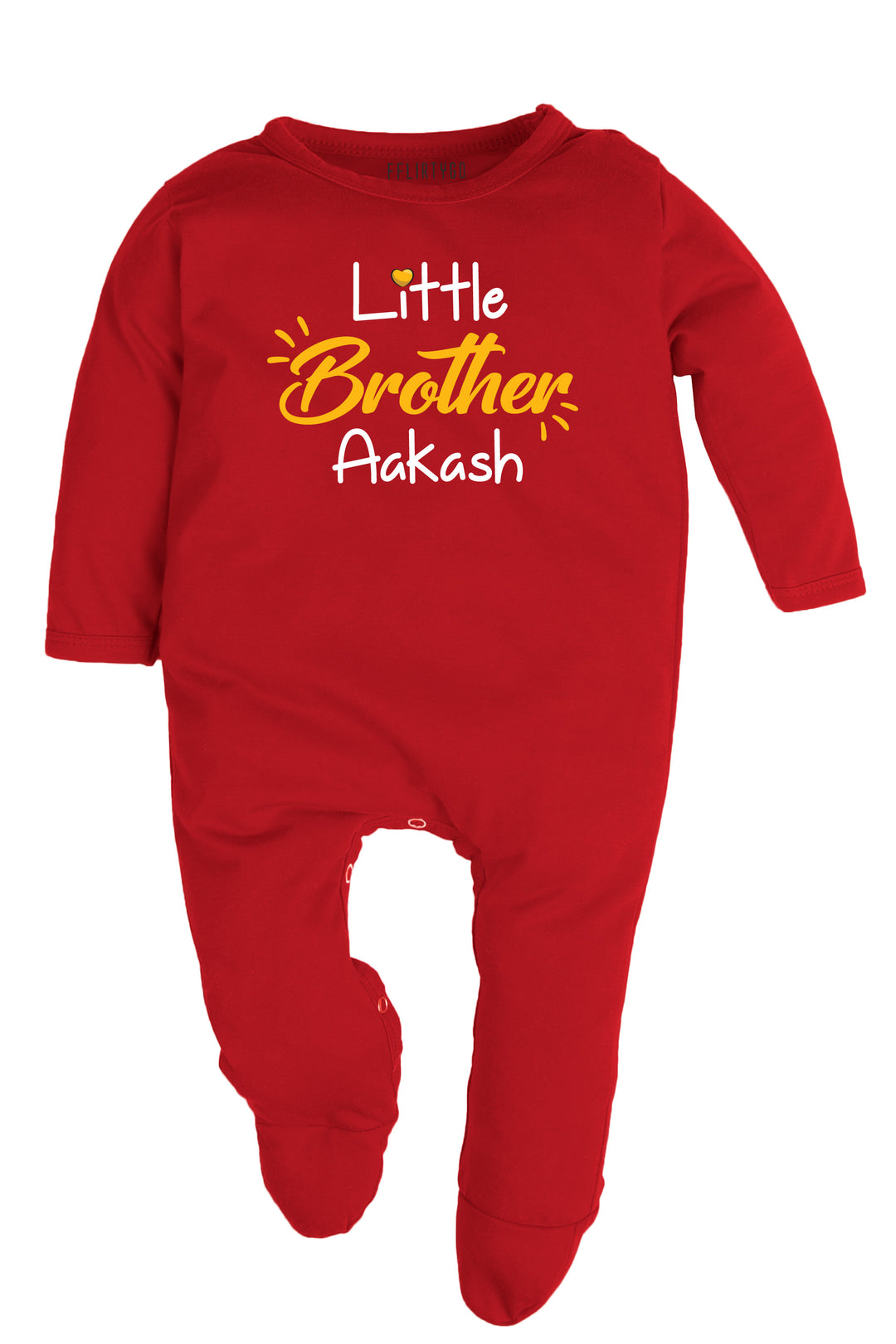 Little Brother Baby Romper | Onesies w/ Custom Name