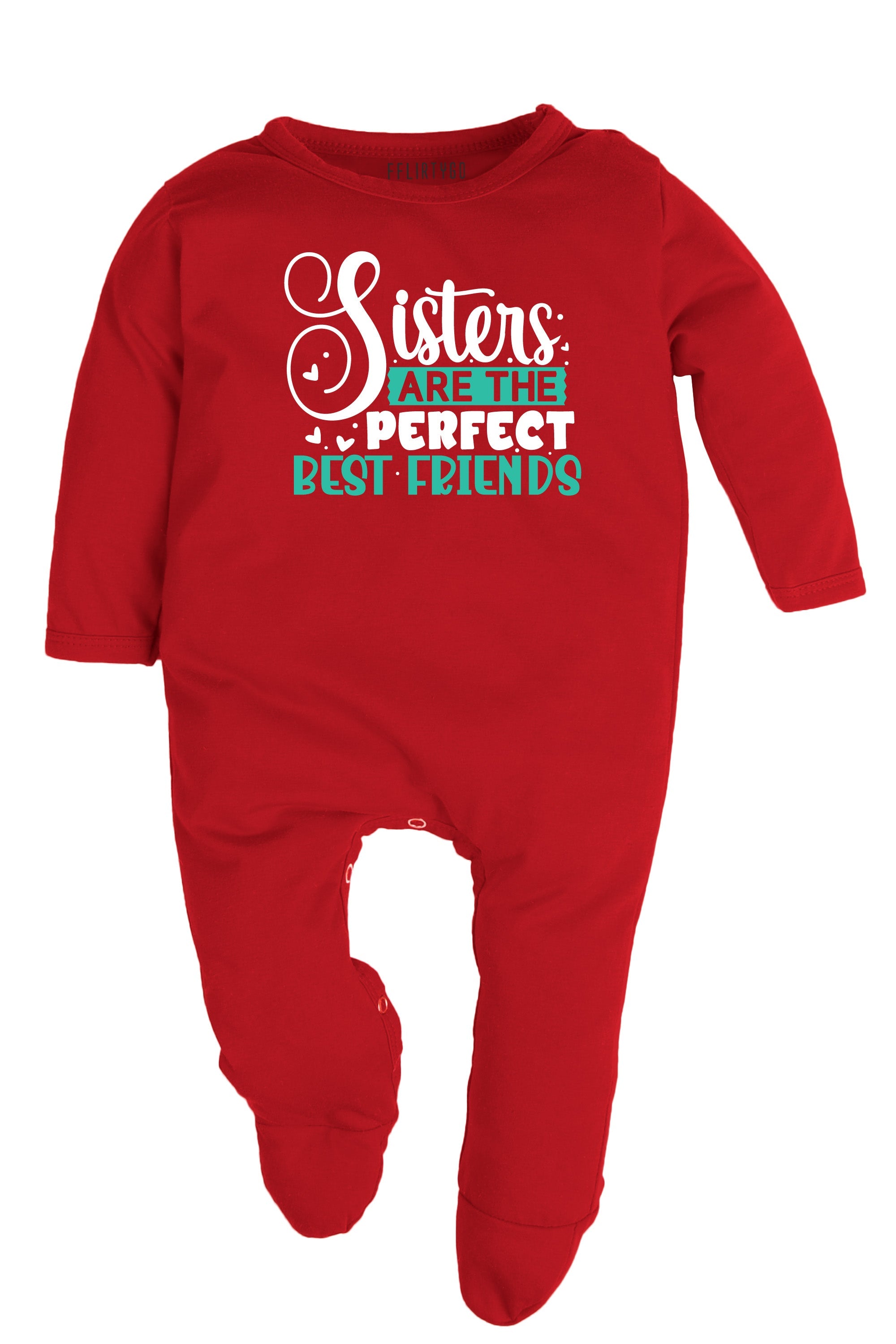 Sisters Are The Perfect Best Friends Baby Romper | Onesies