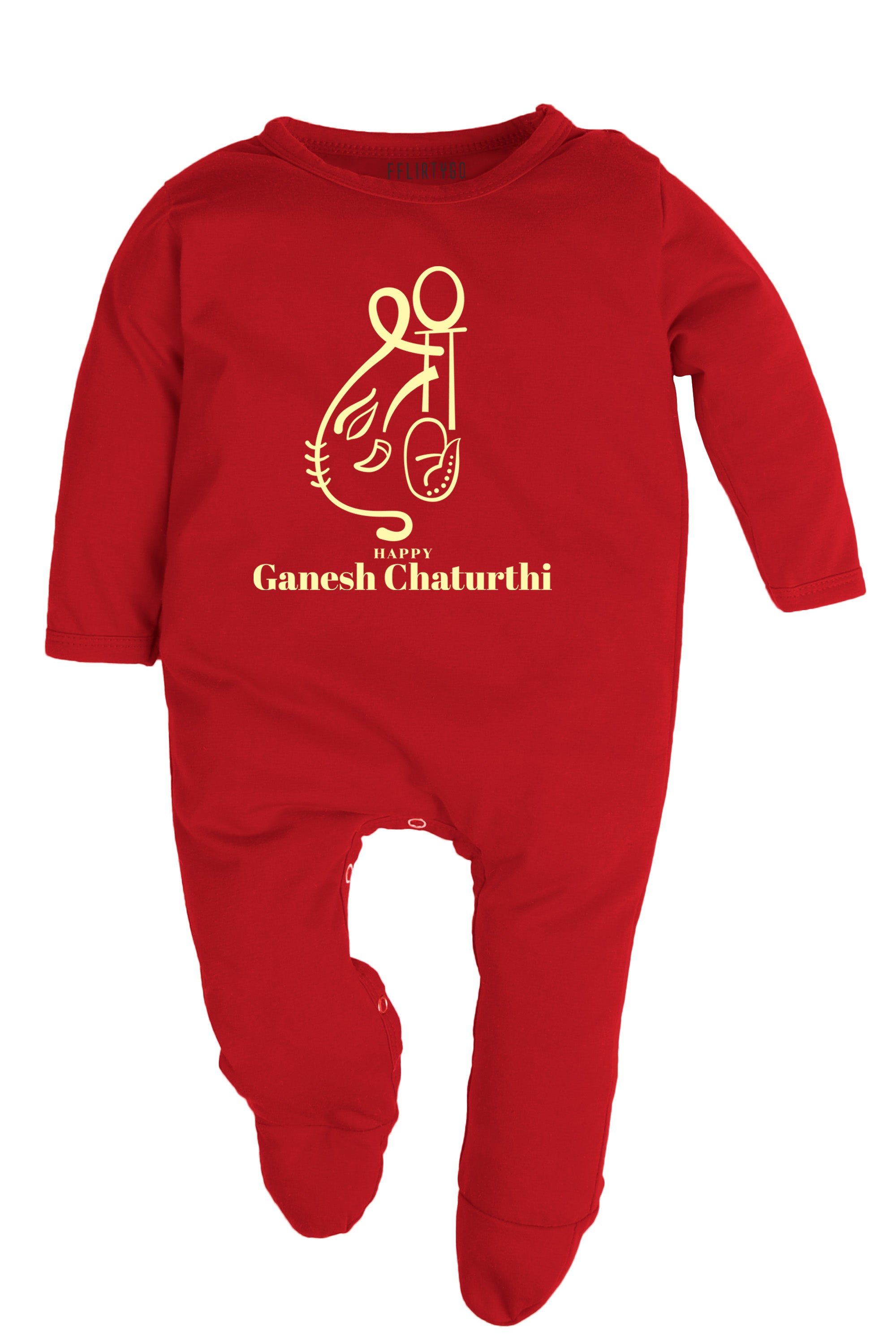 Happy Ganesh Chaturthi Baby Romper | Onesies