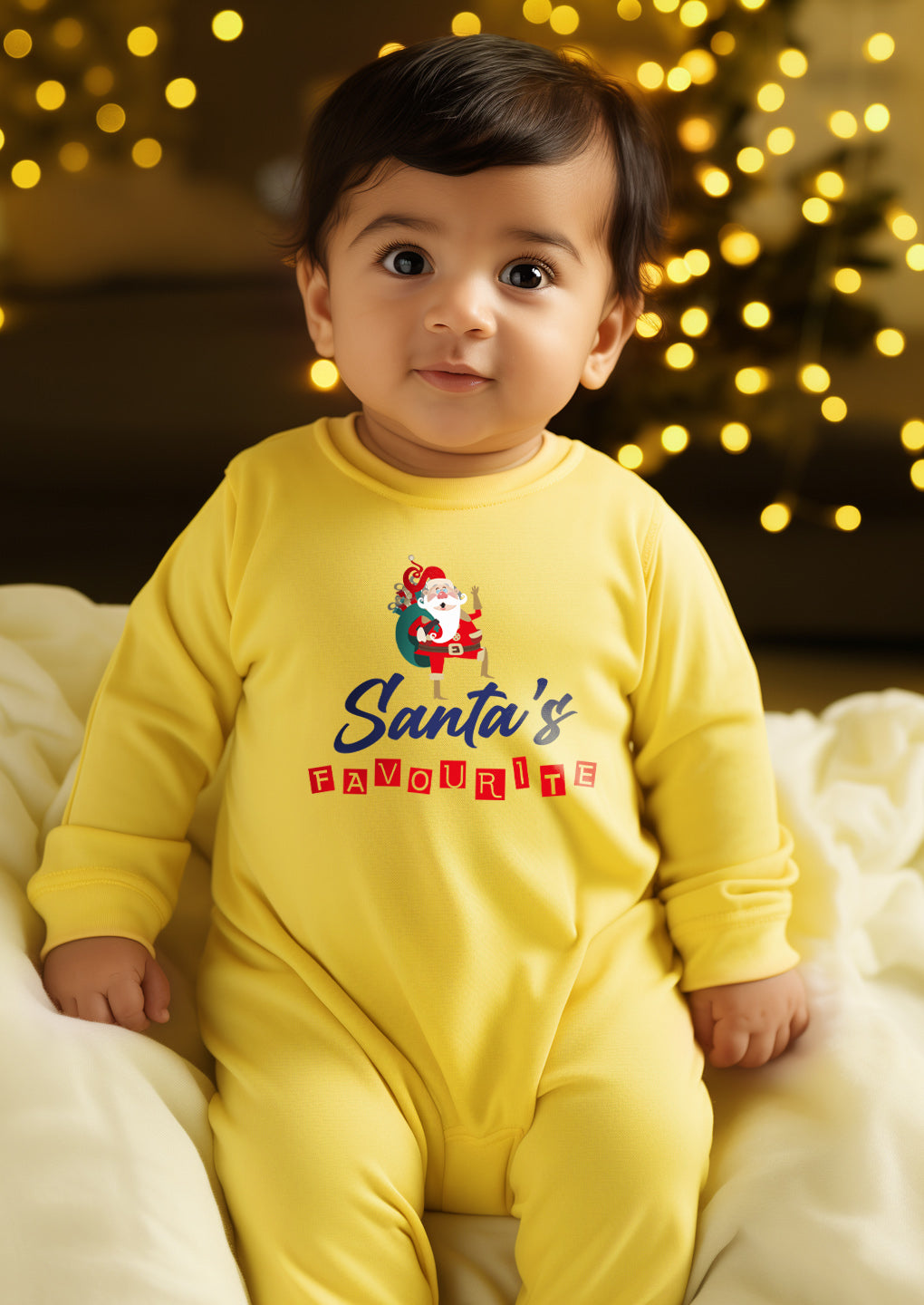 Santa's Favourite Baby Romper | Onesies