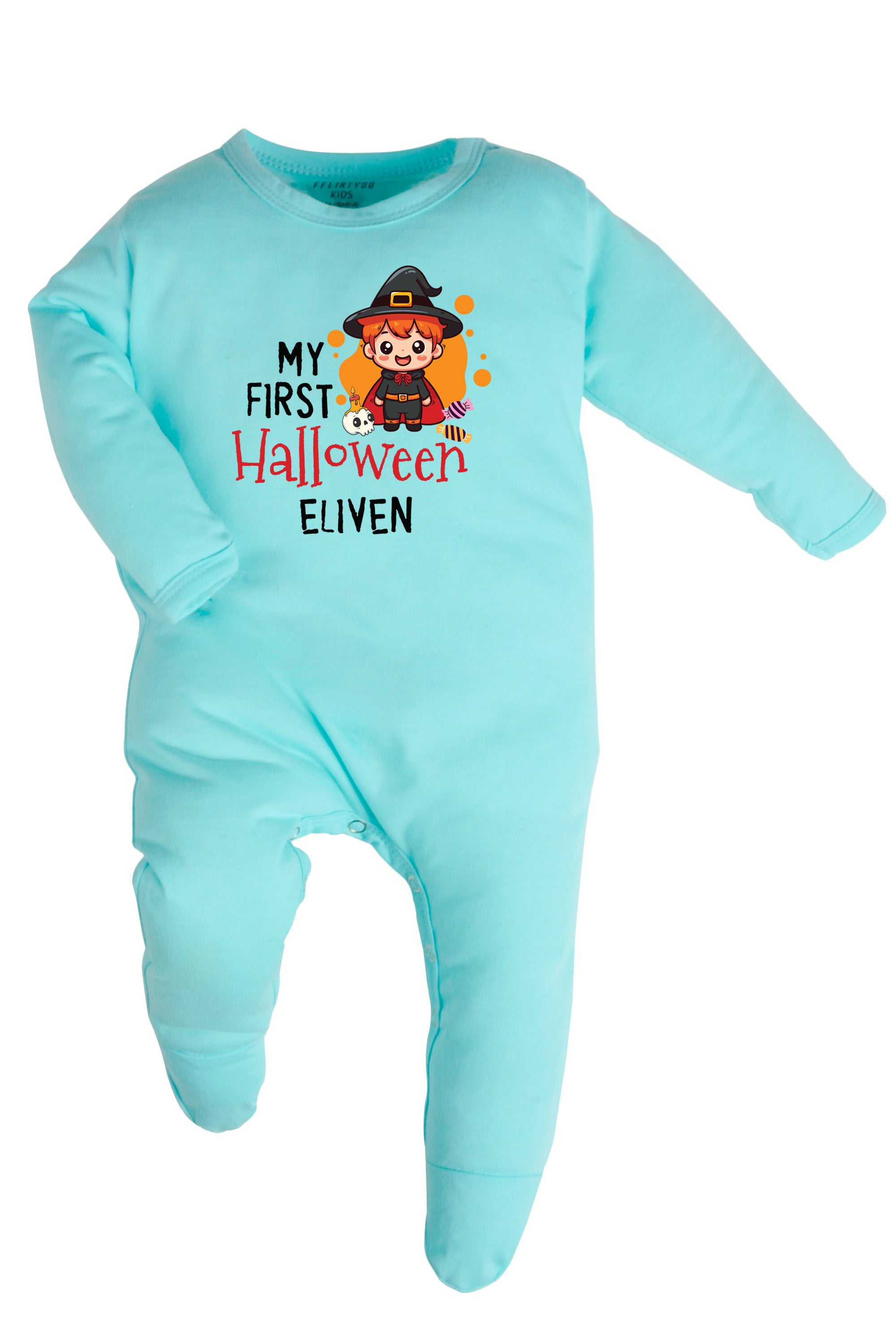 My First Halloween Baby Romper | Onesies w/ Custom Name