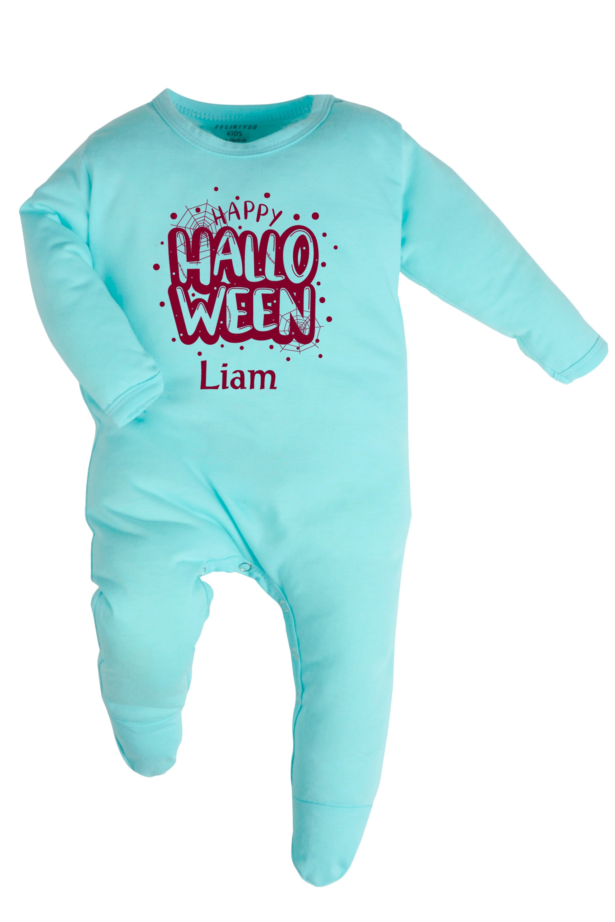 Happy Halloween Baby Romper | Onesies w/ Custom Name