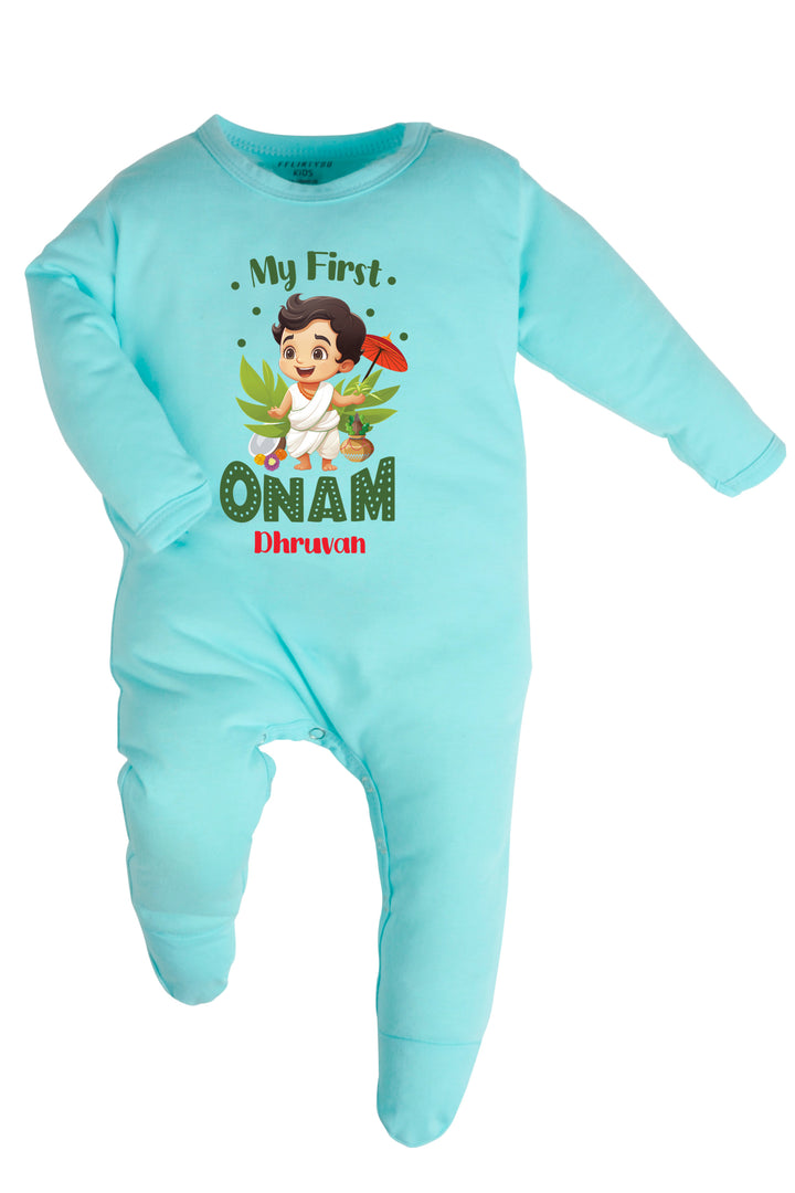 My First Onam Baby Romper | Onesies w/ Custom Name