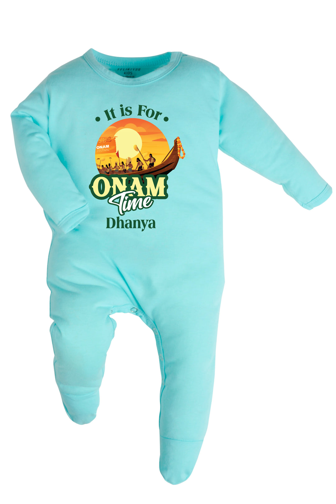 It Is For Onam Time Baby Romper | Onesies w/ Custom Name